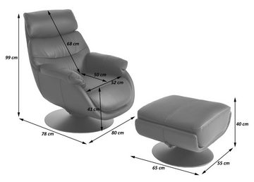 MCW Relaxsessel MCW-K99, Mit Feststellhebel, Breite Sitzfläche, Mit Armlehnen