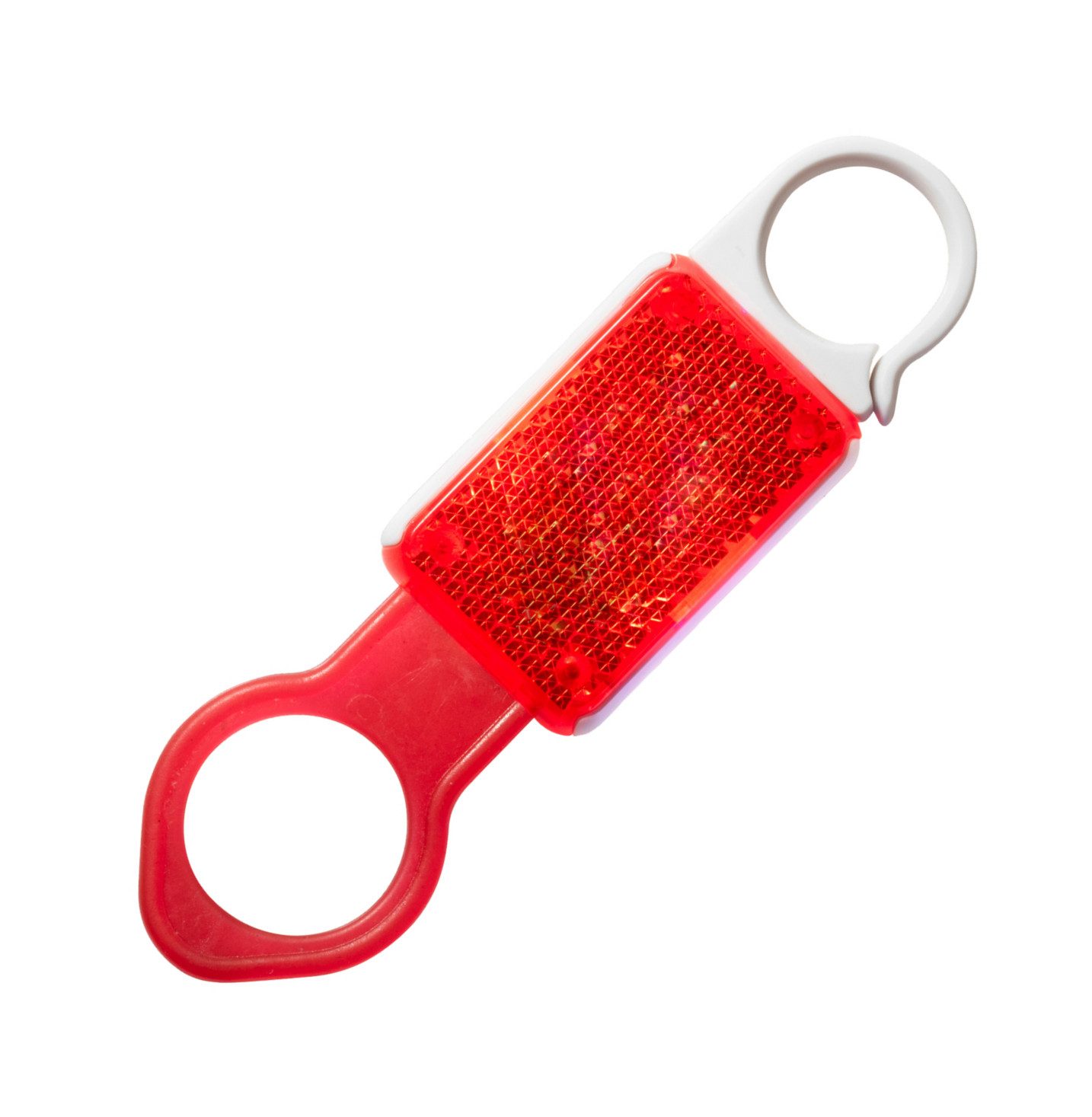 Best Offer Flaschenhalter Reflektierender Flaschenhalter mit LED-Leuchte und Karabinerhaken / Fa
