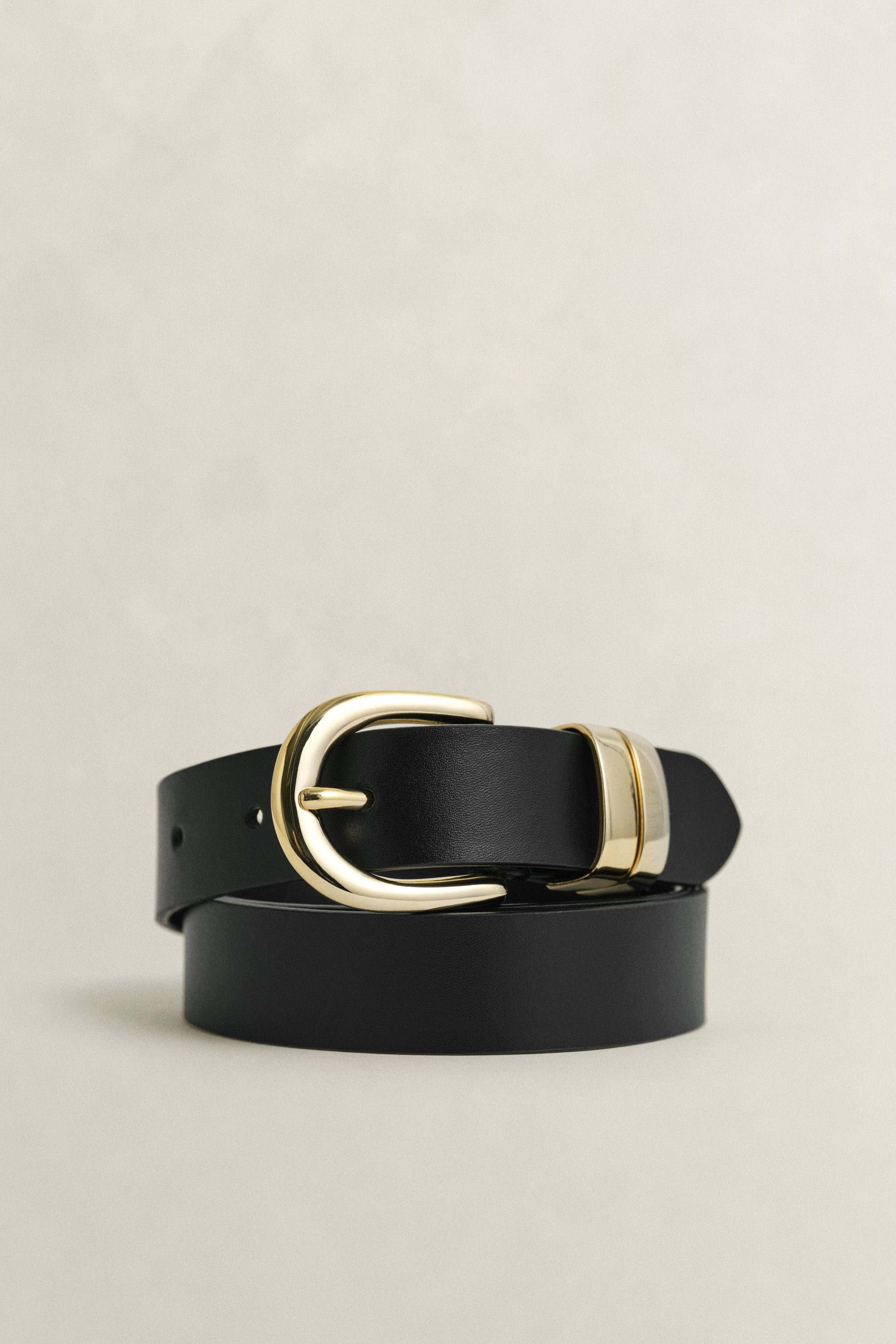 Gant Ledergürtel CHUNKY KEEPER LEATHER BELT Größenverstellbar durch Einfachdornschließe