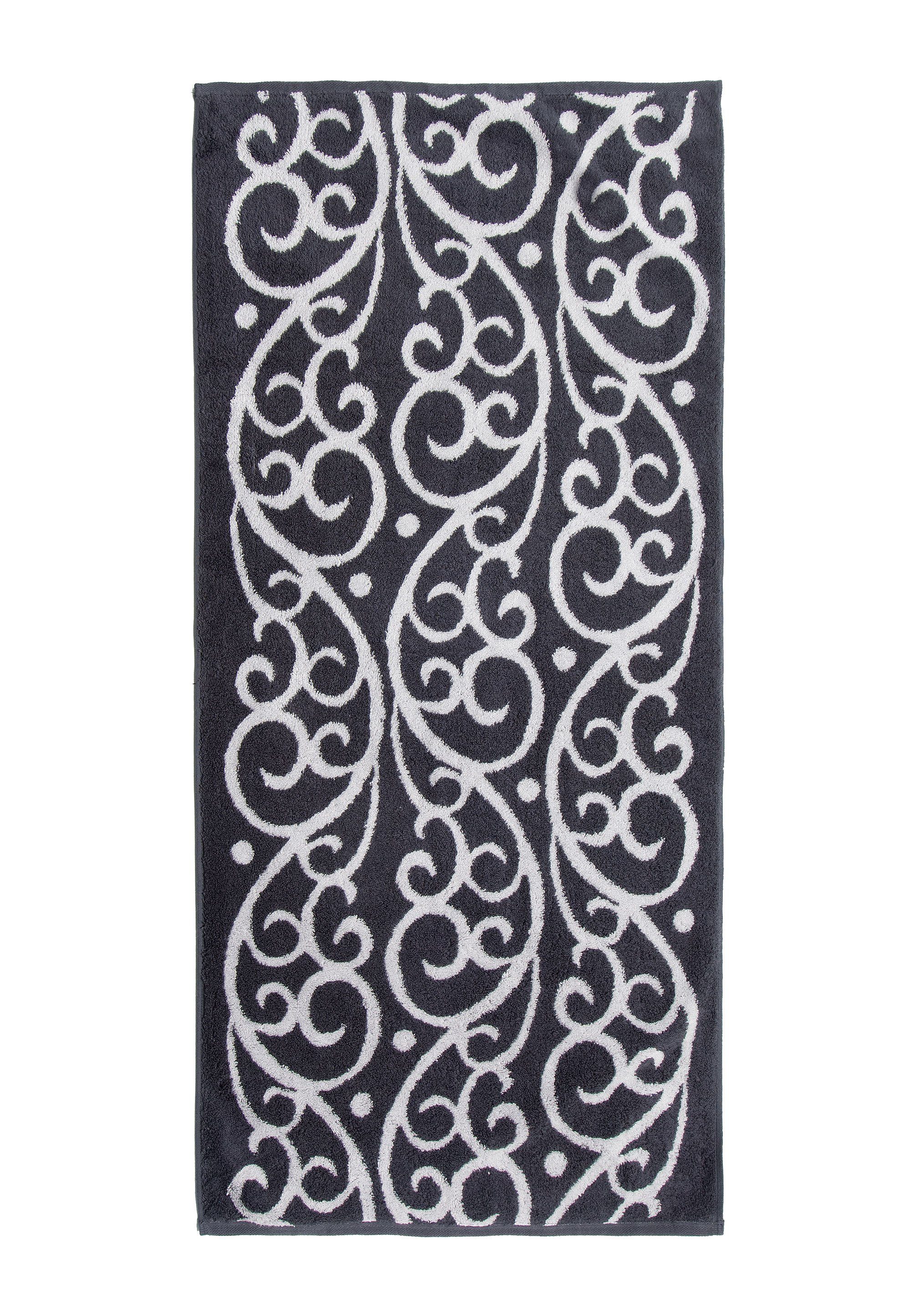 grace grand spa Duschtuch Akanthus, (1-St), mit tollem Akanthus-Muster