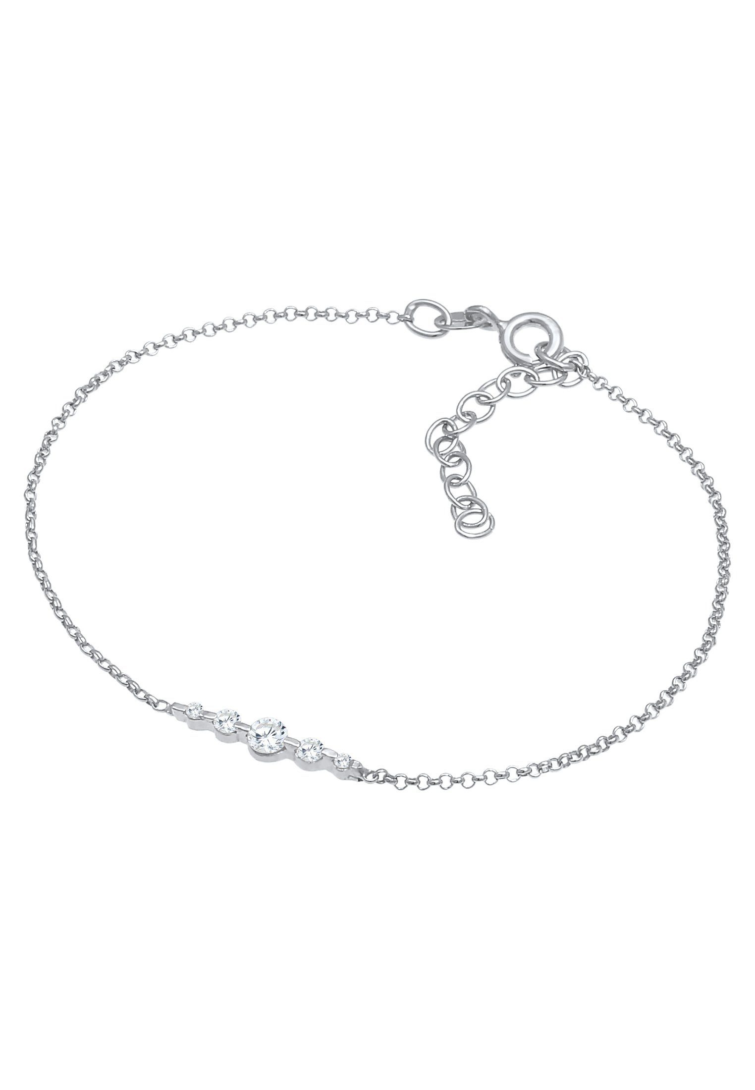 Elli Armband Klassisch Funkelnd Zirkonia Kristalle 925 Silber günstig online kaufen