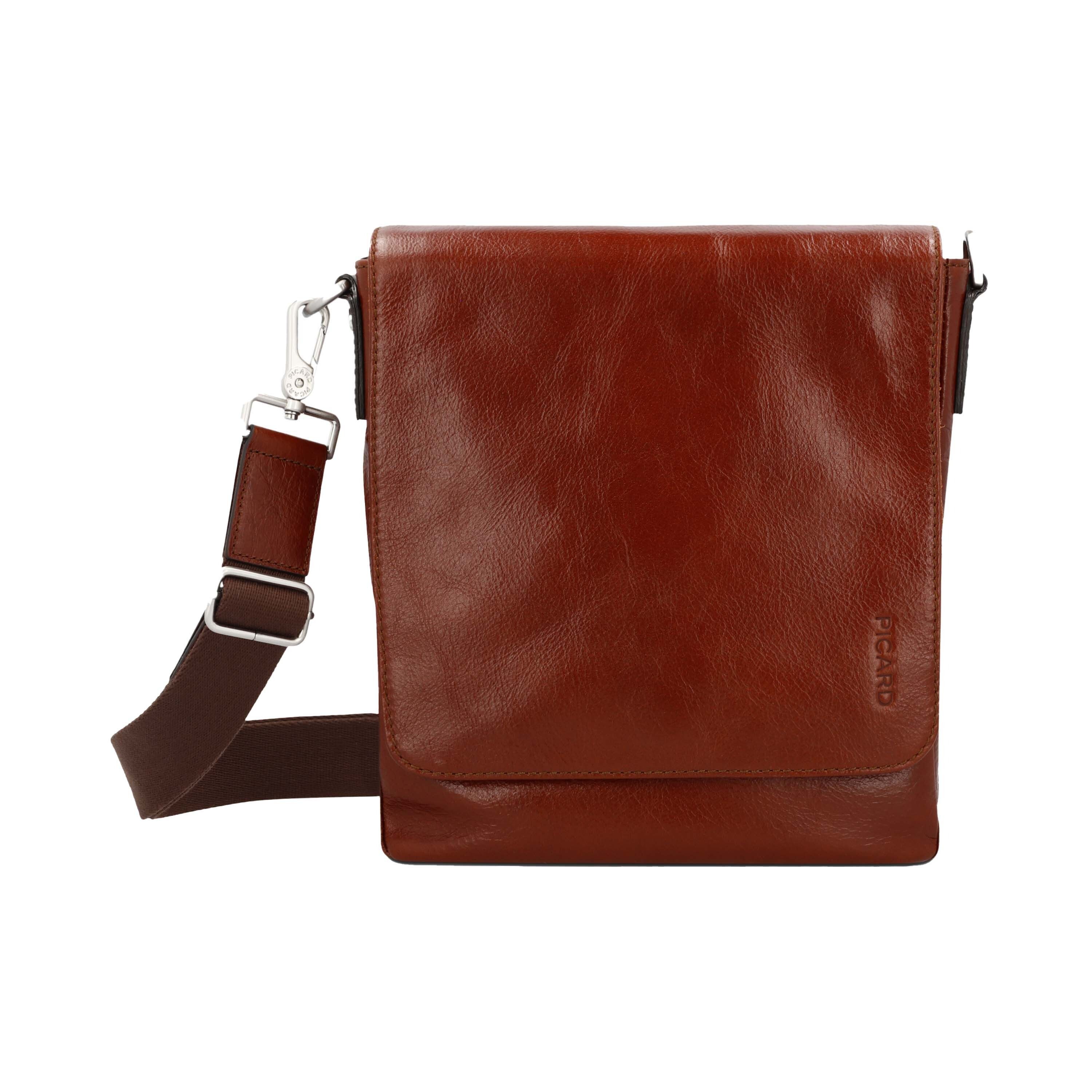 Picard Schultertasche PICARD Schultertasche Buddy aus Echtleder