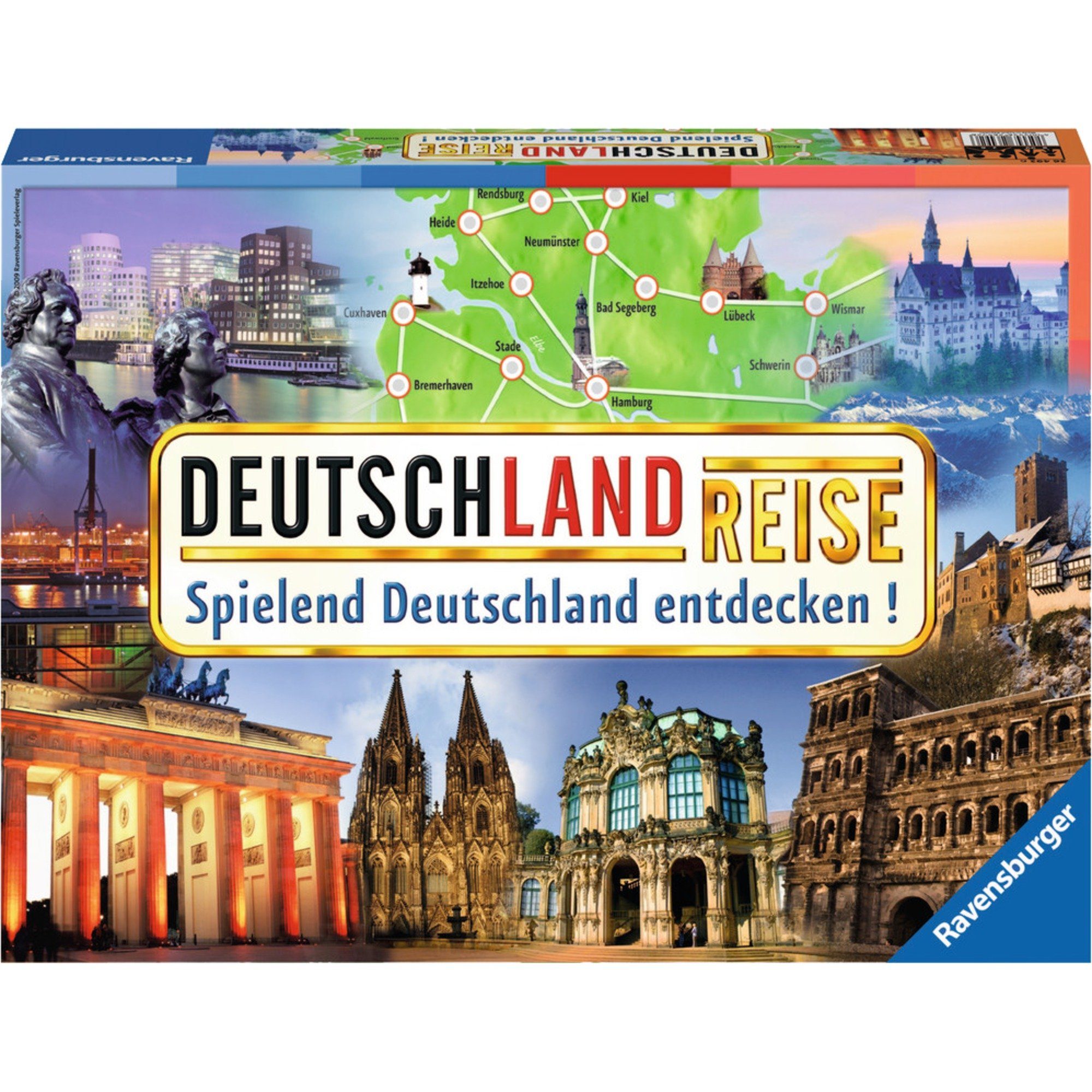 Ravensburger Spiel Ravensburger Deutschlandreise, Brettspiel