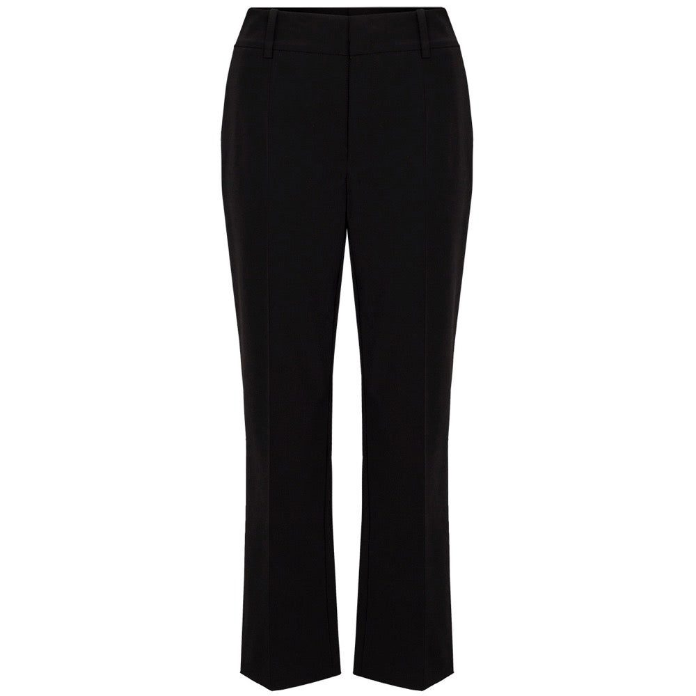 SLY010 Stoffhose Hose mit Bügelfalten - Schwarz