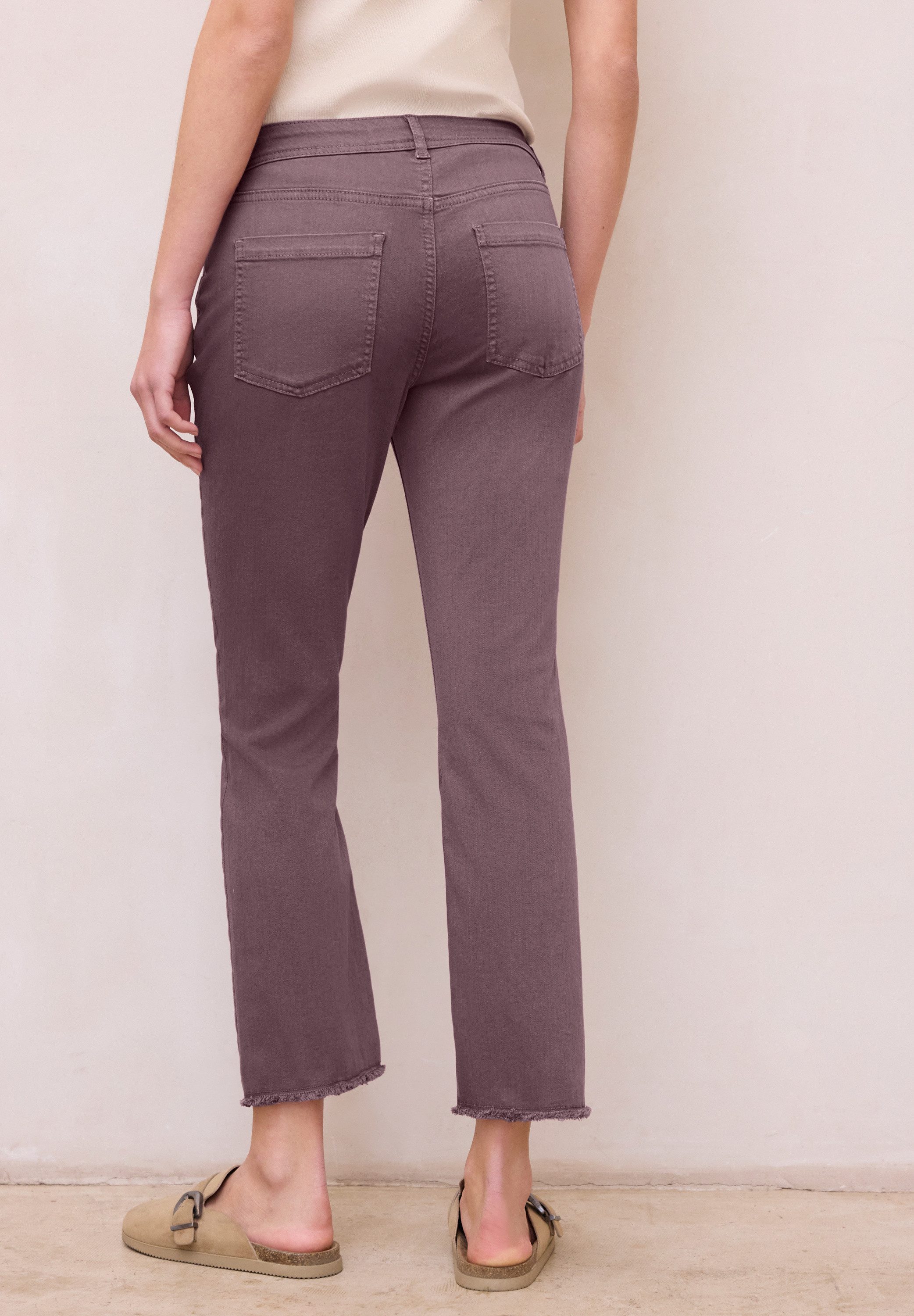 STREET ONE STUDIO Slim-fit-Jeans aus Baumwolle mit Stretchanteil