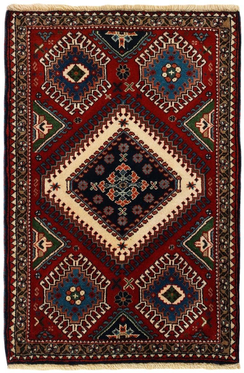 Orientteppich Yalameh 68x96 Handgeknüpfter Orientteppich / Perserteppich, Nain Trading, rechteckig, Höhe: 12 mm
