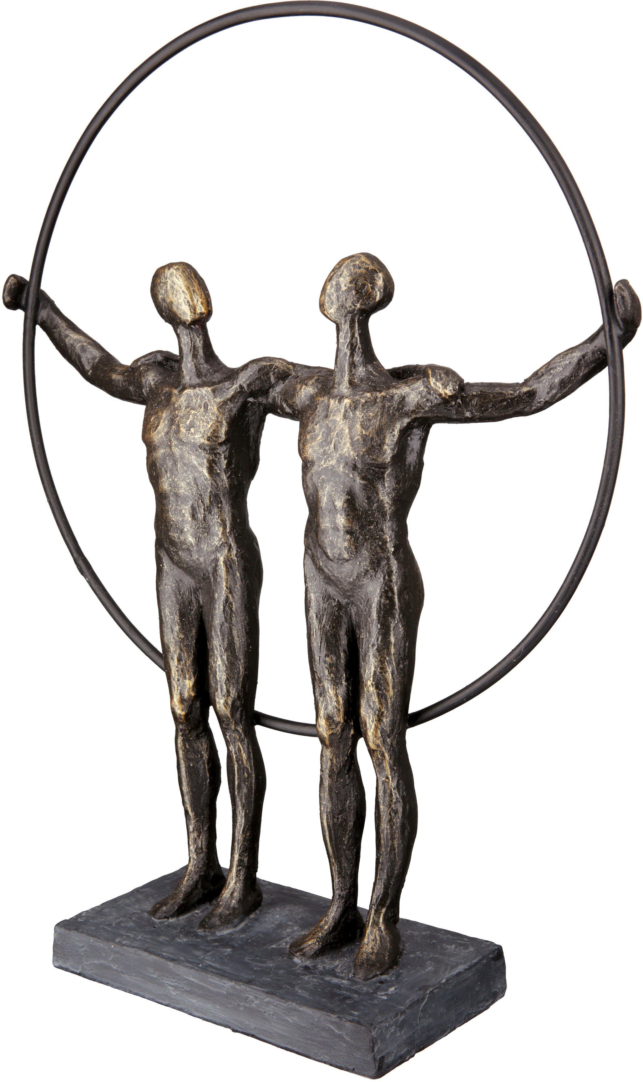 Dekofigur men two by Skulptur Casablanca (1 Gilde St)