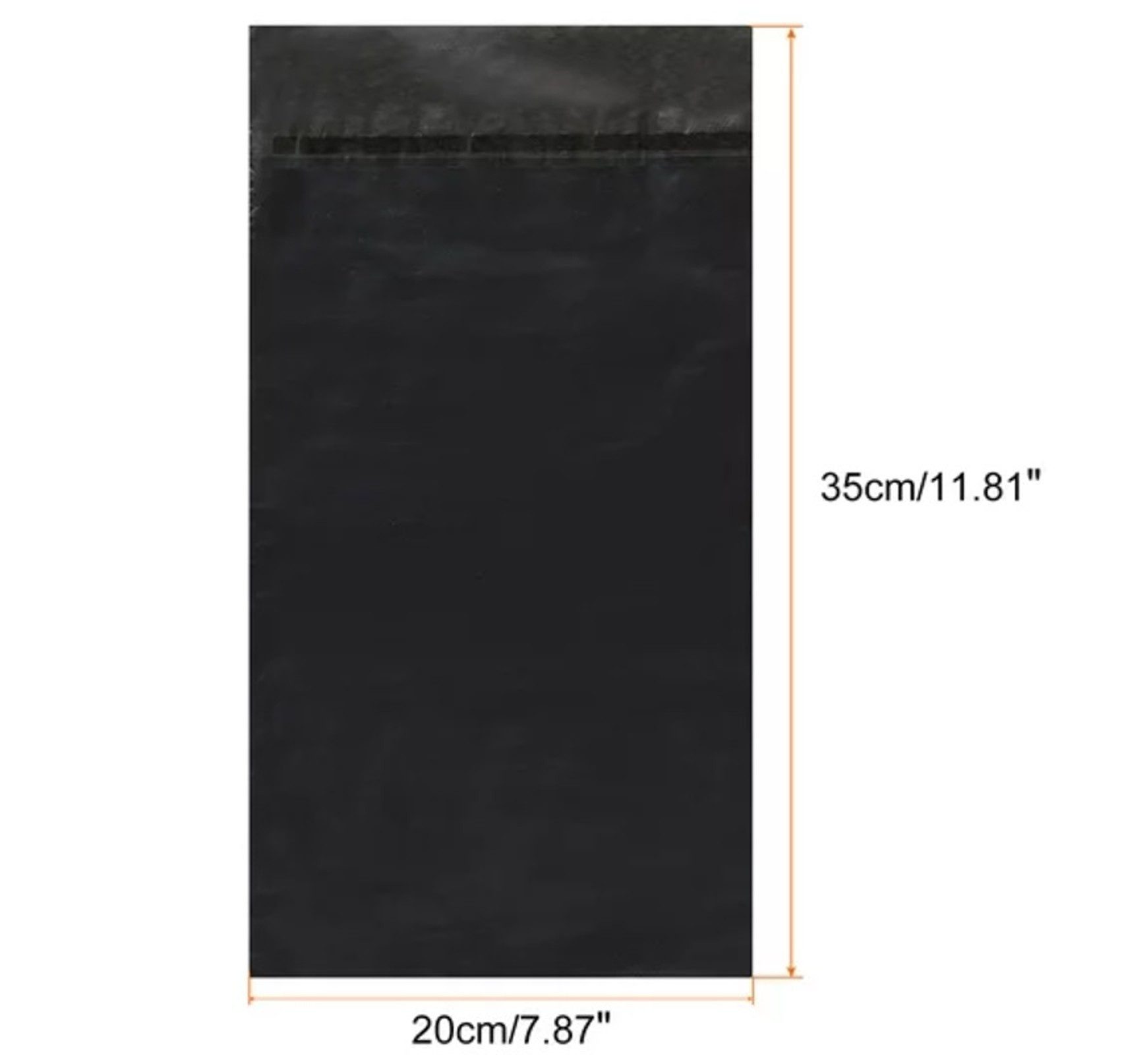 BAYLI Sonnenbrille 450 Stück Folienversandtaschen selbstklebend, 350 x 450 mm Versandbeu