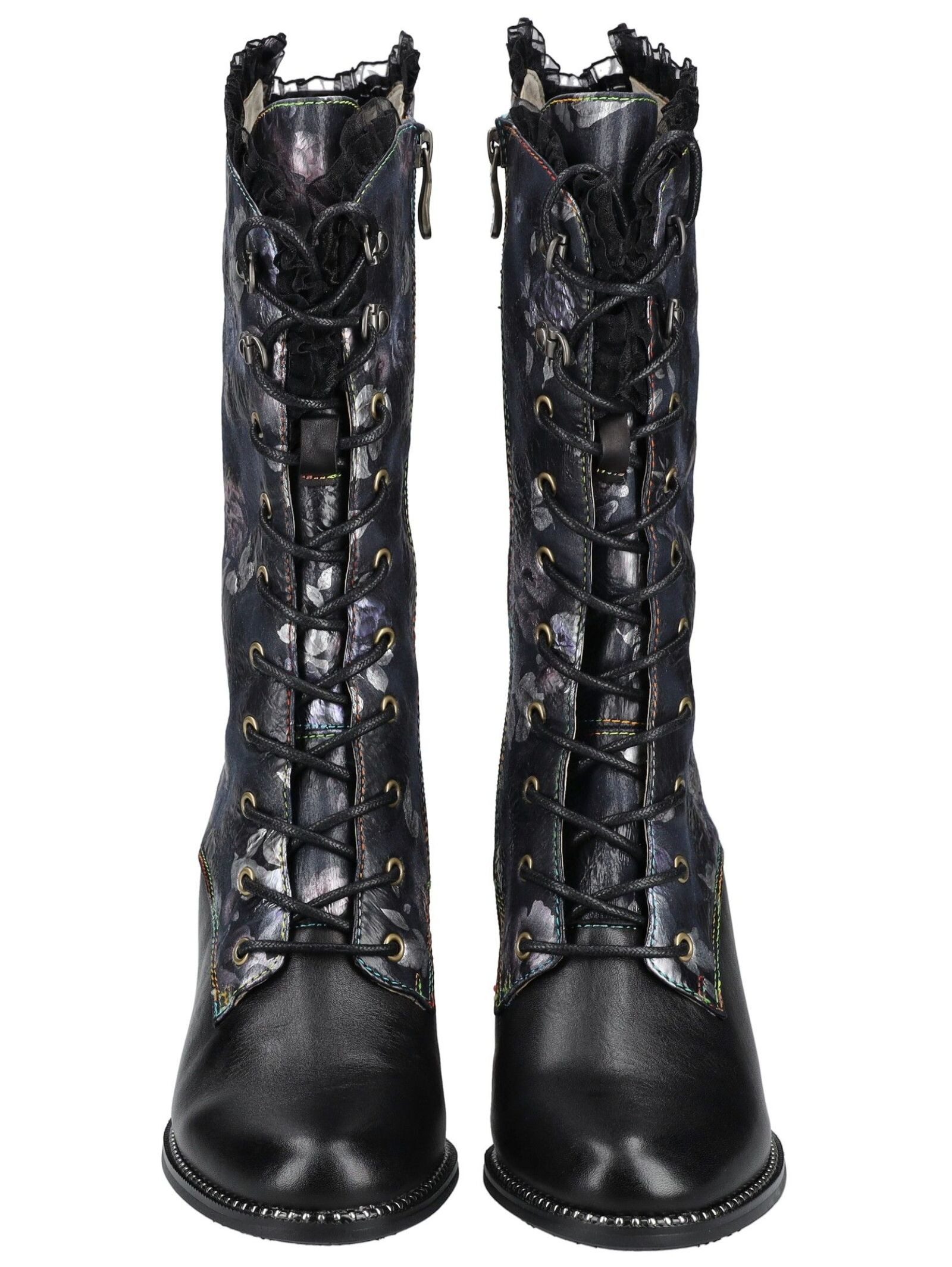 LAURA VITA LAURA VITA Stiefel Leder/Textil High-Heel-Stiefel