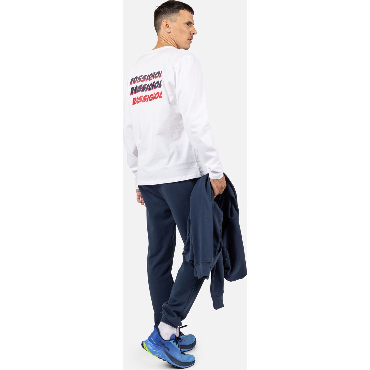 Rossignol Funktionsshirt Long Sleeve Tee Weiches, nachhaltiges Langarmshirt aus Bio-Baumwolle mit regulärer