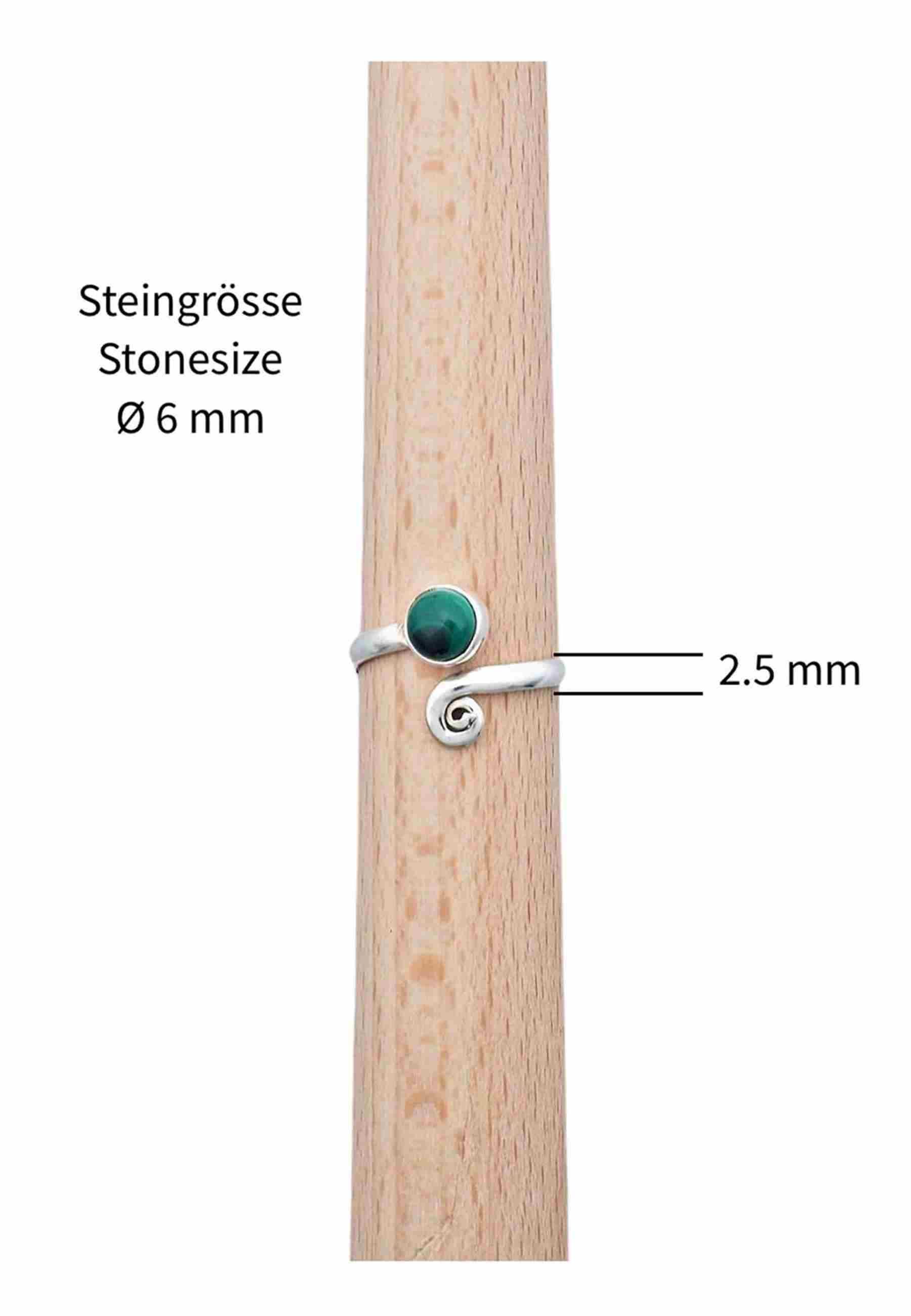 mantraroma Silberring (Ring mit Schmuckbeutel), Damenring aus 925er Silber
