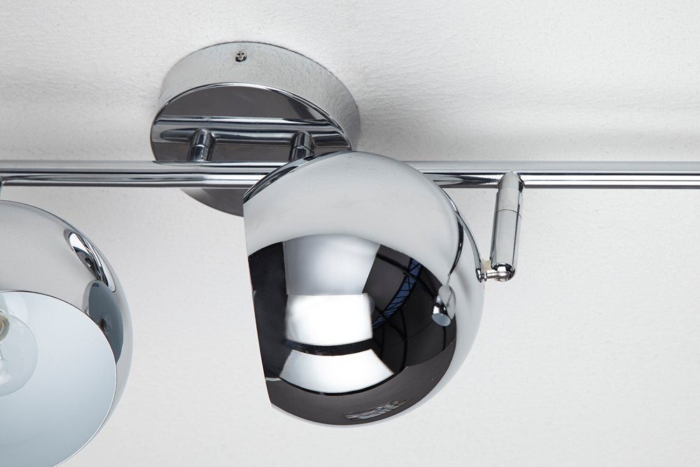 riess-ambiente Deckenleuchte BUBBLE 105cm silber, ohne Leuchtmittel, Wohnzimmer · Metall · Esszimmer · Modern Design