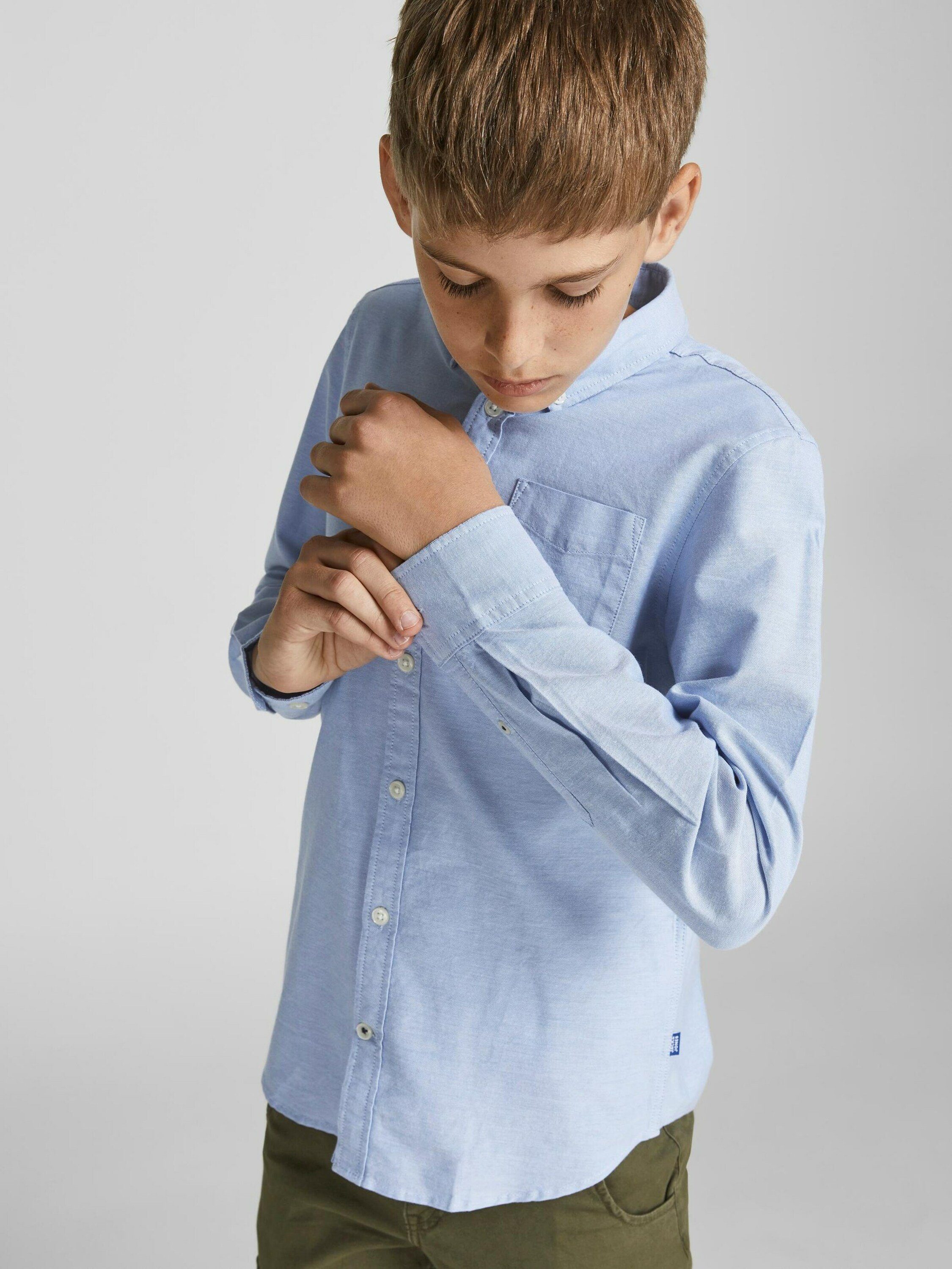 Jack & Jones Junior Langarmhemd (1-tlg) günstig online kaufen