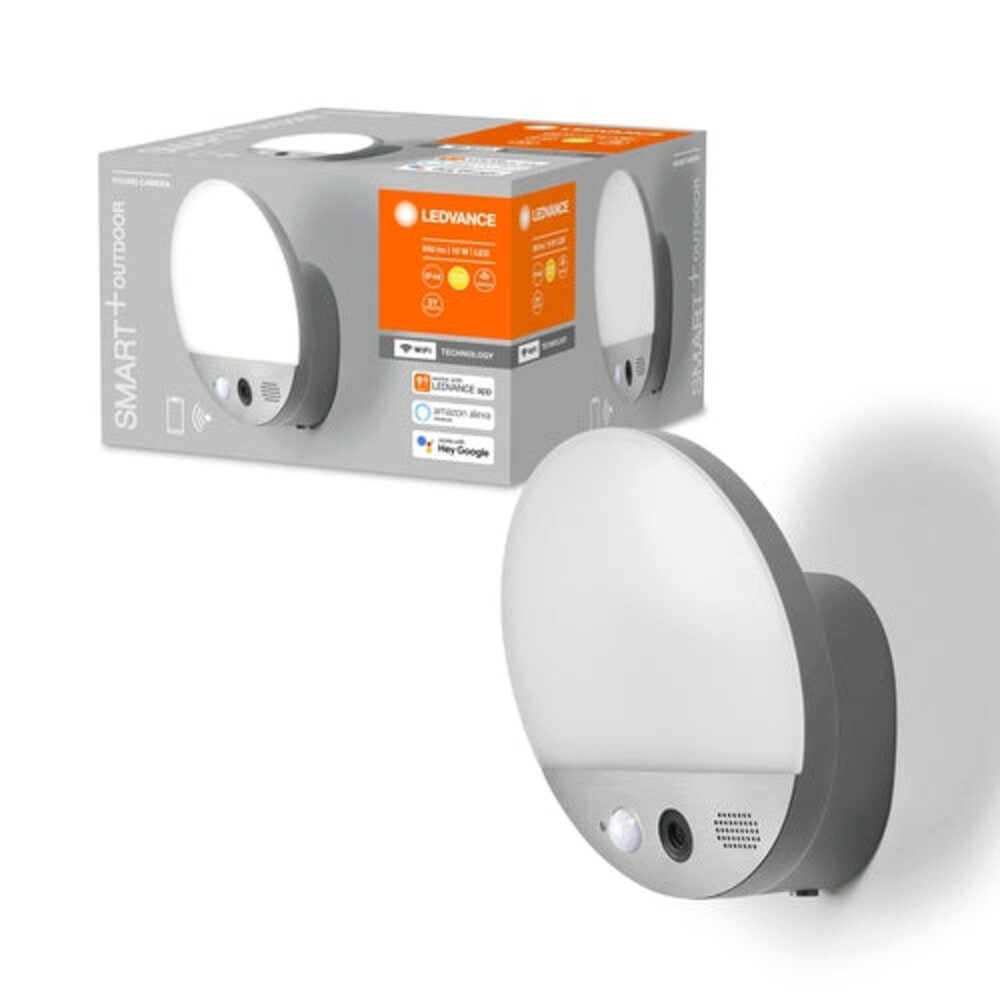 Außen-Wandleuchte Plastic, 15W, warmweiß, 950lm, IP44, G, 3000K, L105mm