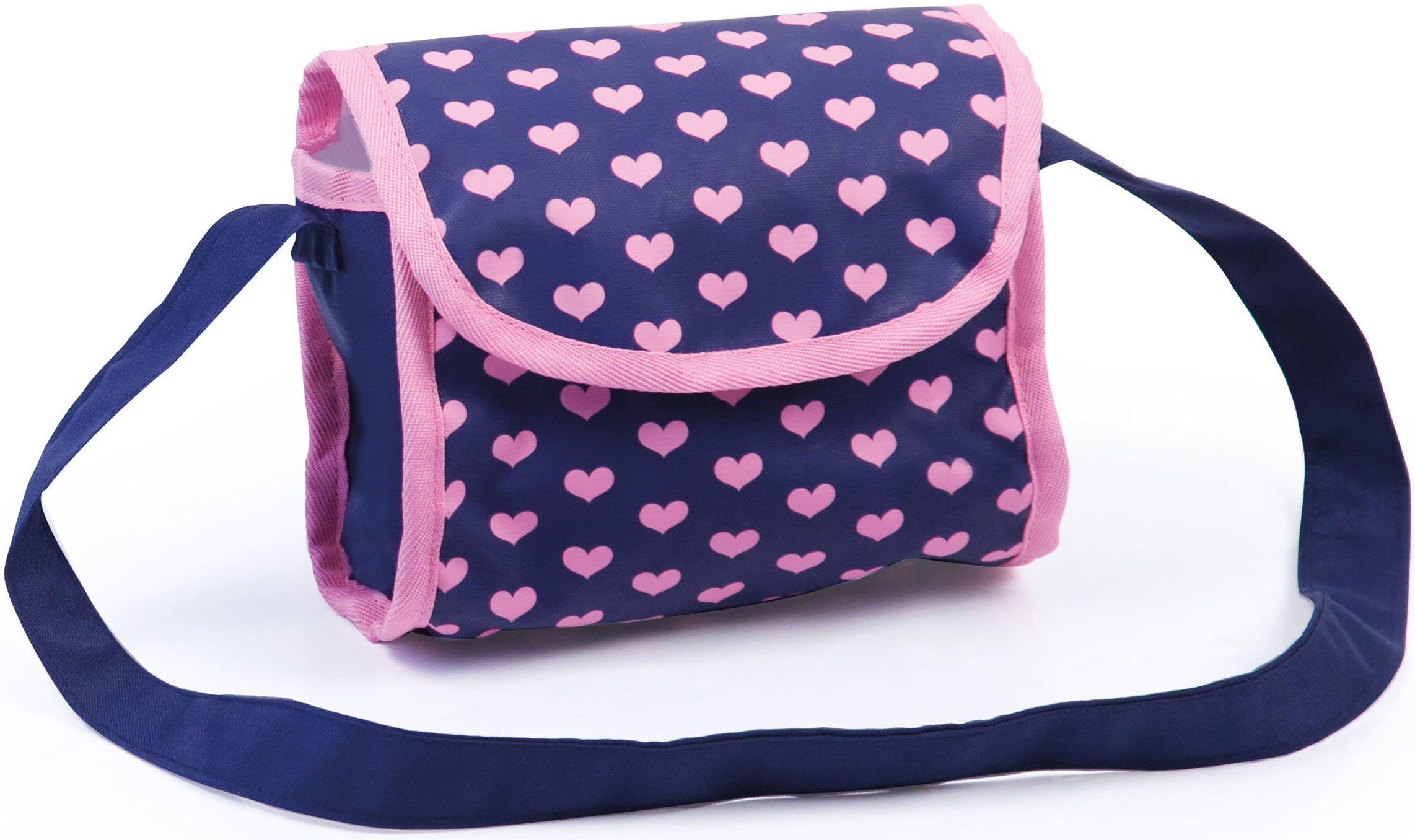 Image of Bayer Design Doll's Pram Trendy - Navy (13052AA)