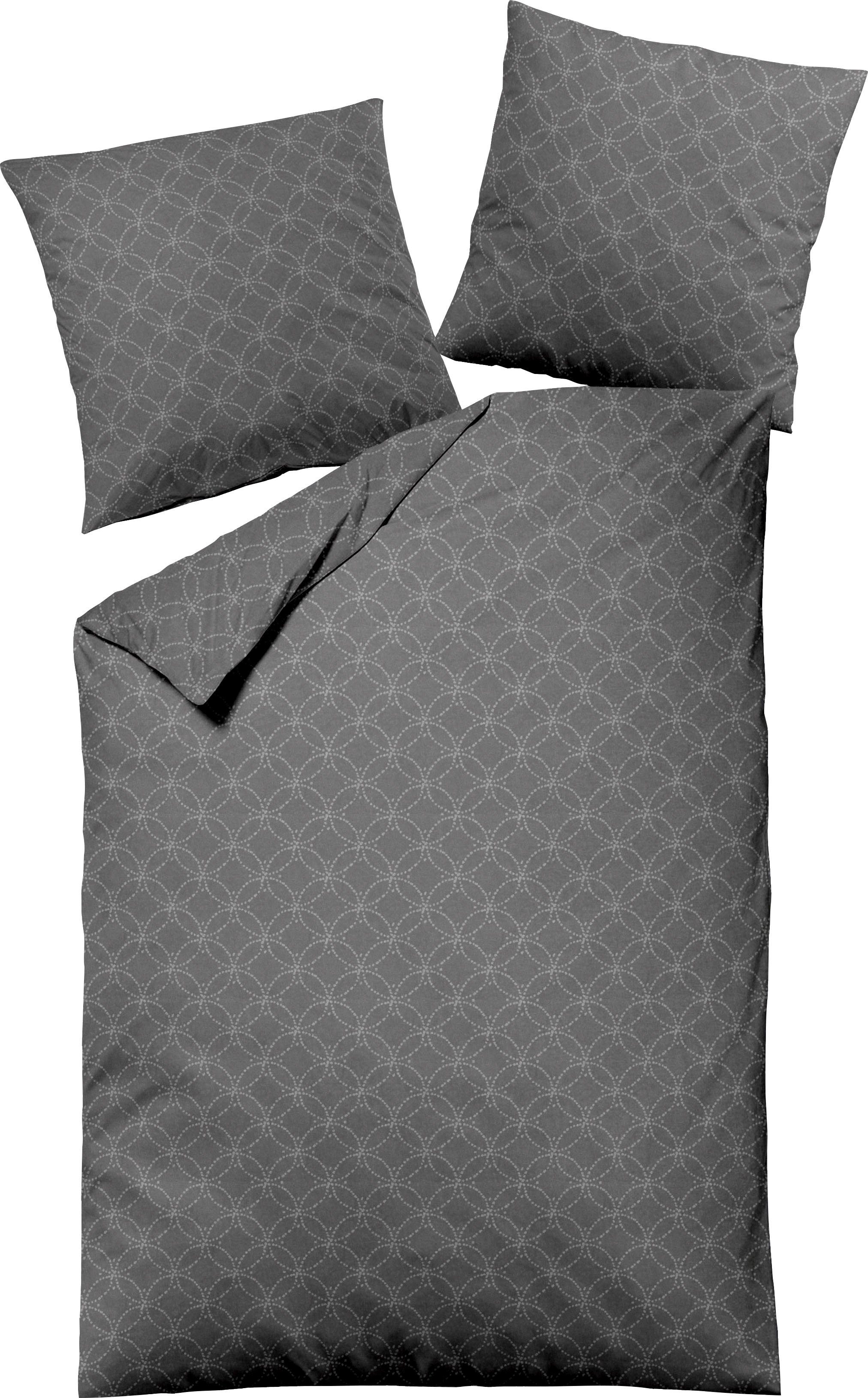 Dormisette Bettwäsche Grafik2, Feinflanell, mit Ornamenten