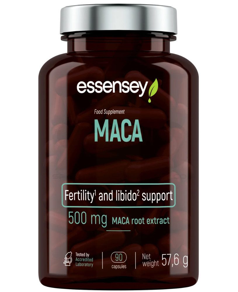 essensey Essensey® MACA 500mg 90 Caps Kapseln Kapseln, 1 er Packung à 90 St., 56,7 g, MACA