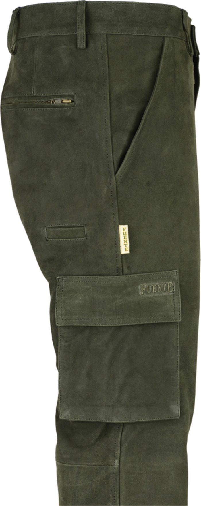 Fuente Leather Wears Lederhose Cargo Jagdhose Leder, Motorrad, Biker, Outdoor