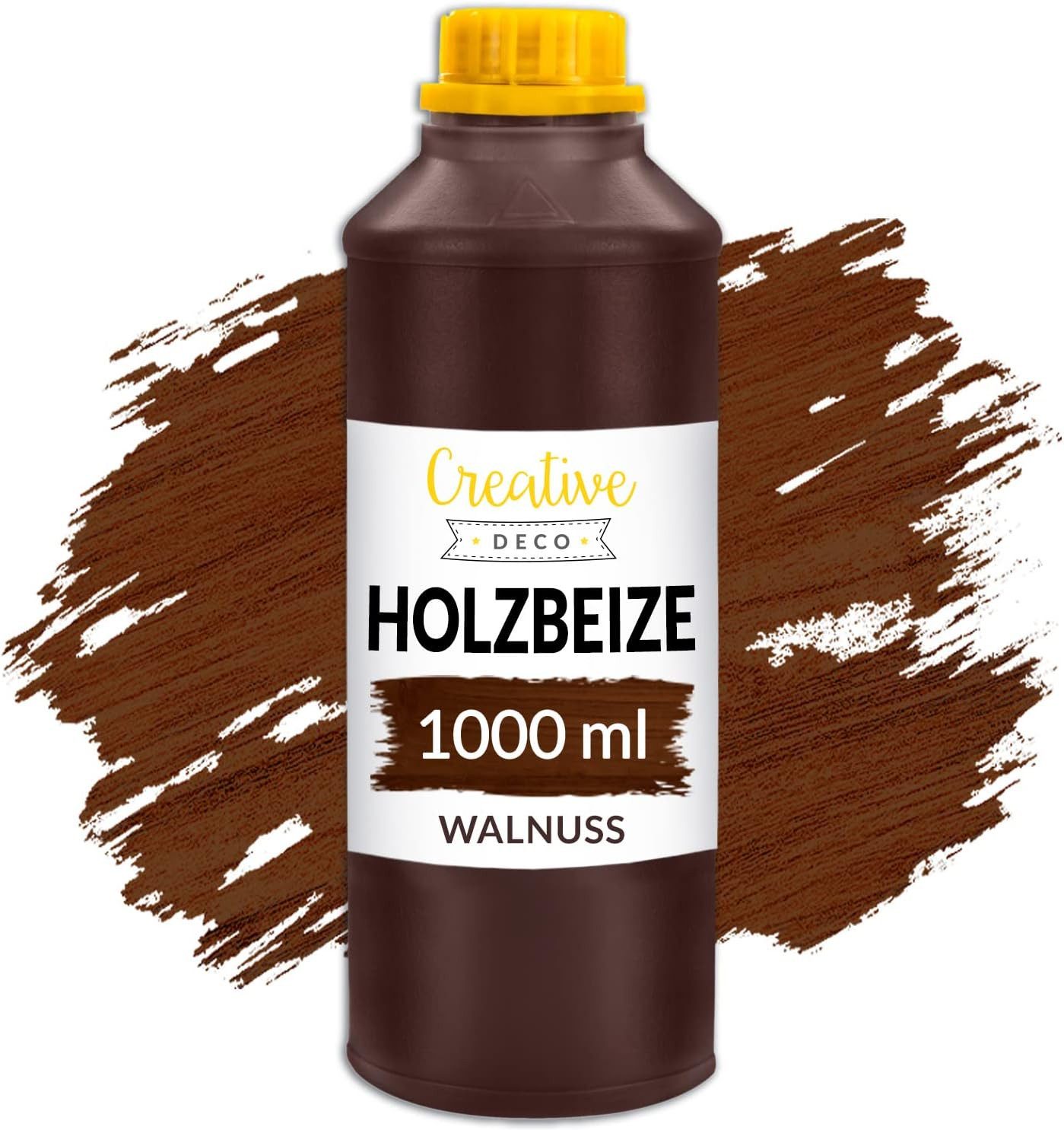 Holzbeize auf Wasserbasis 1L Holz Farbe, Schnelltrocknender Lack, Varnish