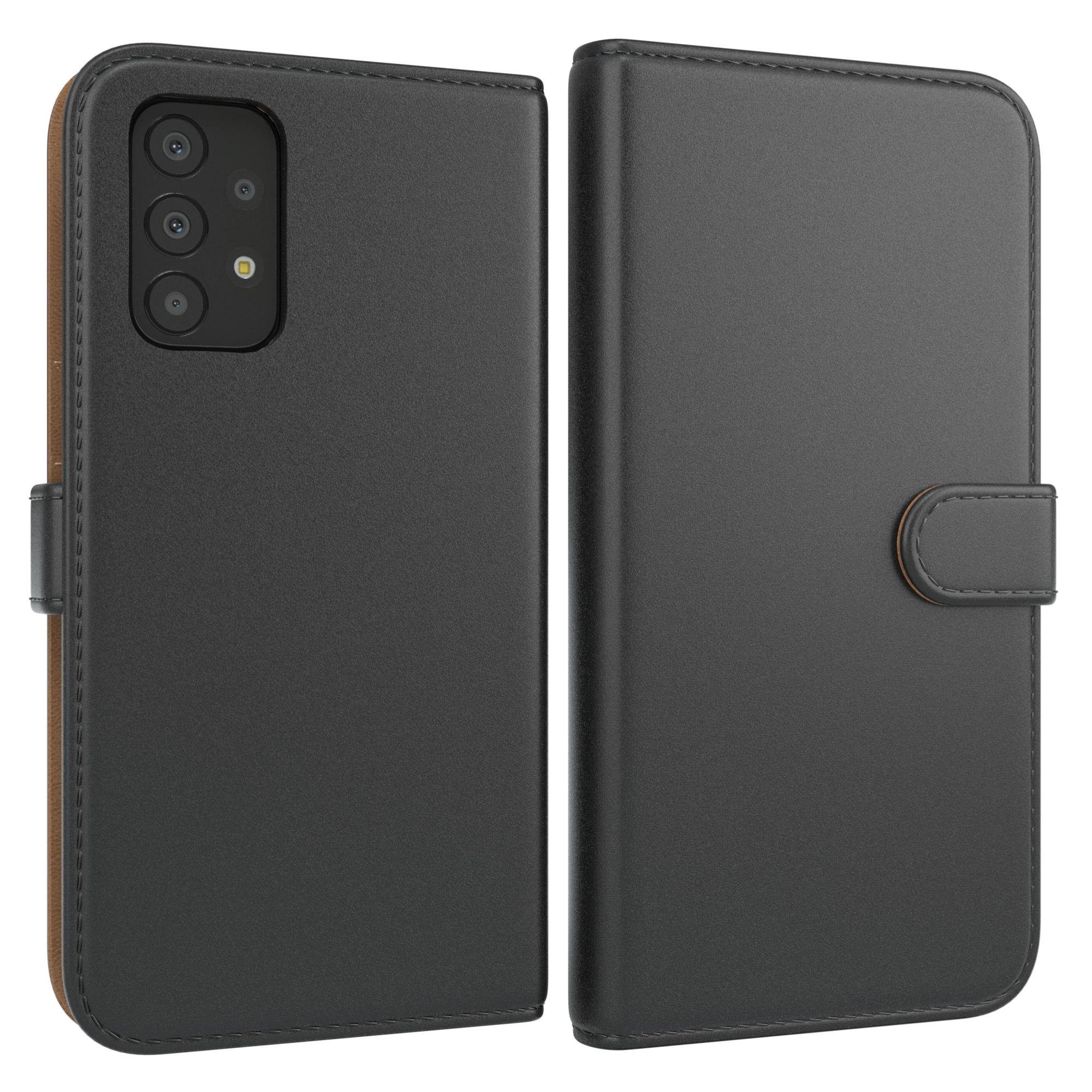 EAZY CASE Handyhülle Uni Bookstyle für Samsung Galaxy A23 5G 6,6 Zoll, Schutzhülle mit Standfunktion Kartenfach Handytasche aufklappbar Etui