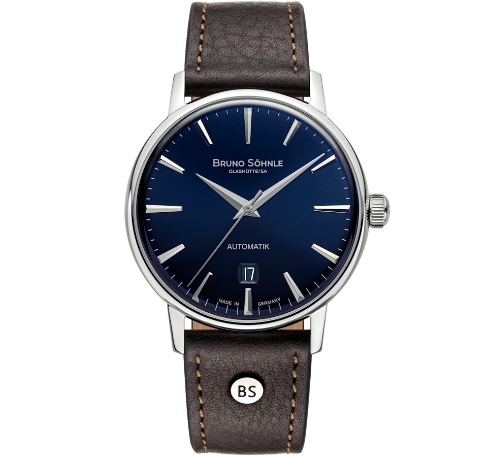 BRUNO SÖHNLE Automatikuhr Herrenuhr Bruno Söhnle Glashütte Bergamo Automatik Ø 39 mm
