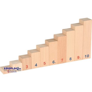 EDUPLAY Lernspielzeug Zahlentreppe