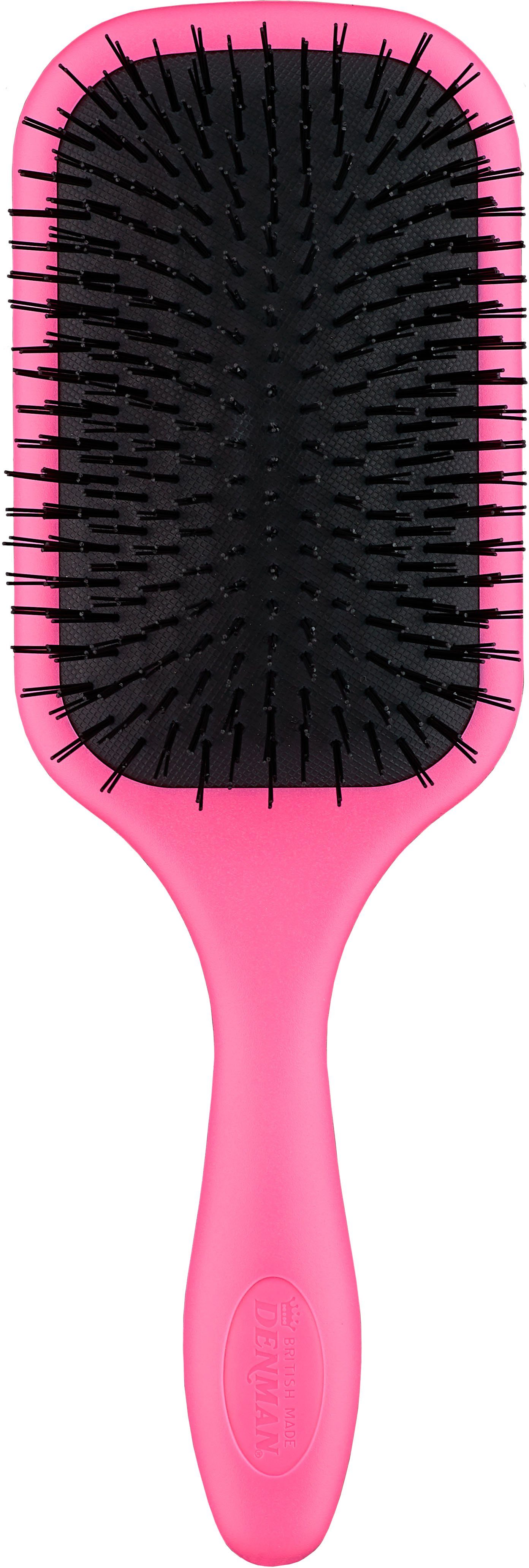 DENMAN Paddelbürste D90L Tangel Tamer Ultra, speziell für kräftiges Haar, Perücken und Haarverlängerungen