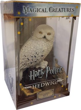 The Noble Collection Sammelfigur Harry Potter Magische Kreaturen Hedwig, von Hand gefertigt und bemalt