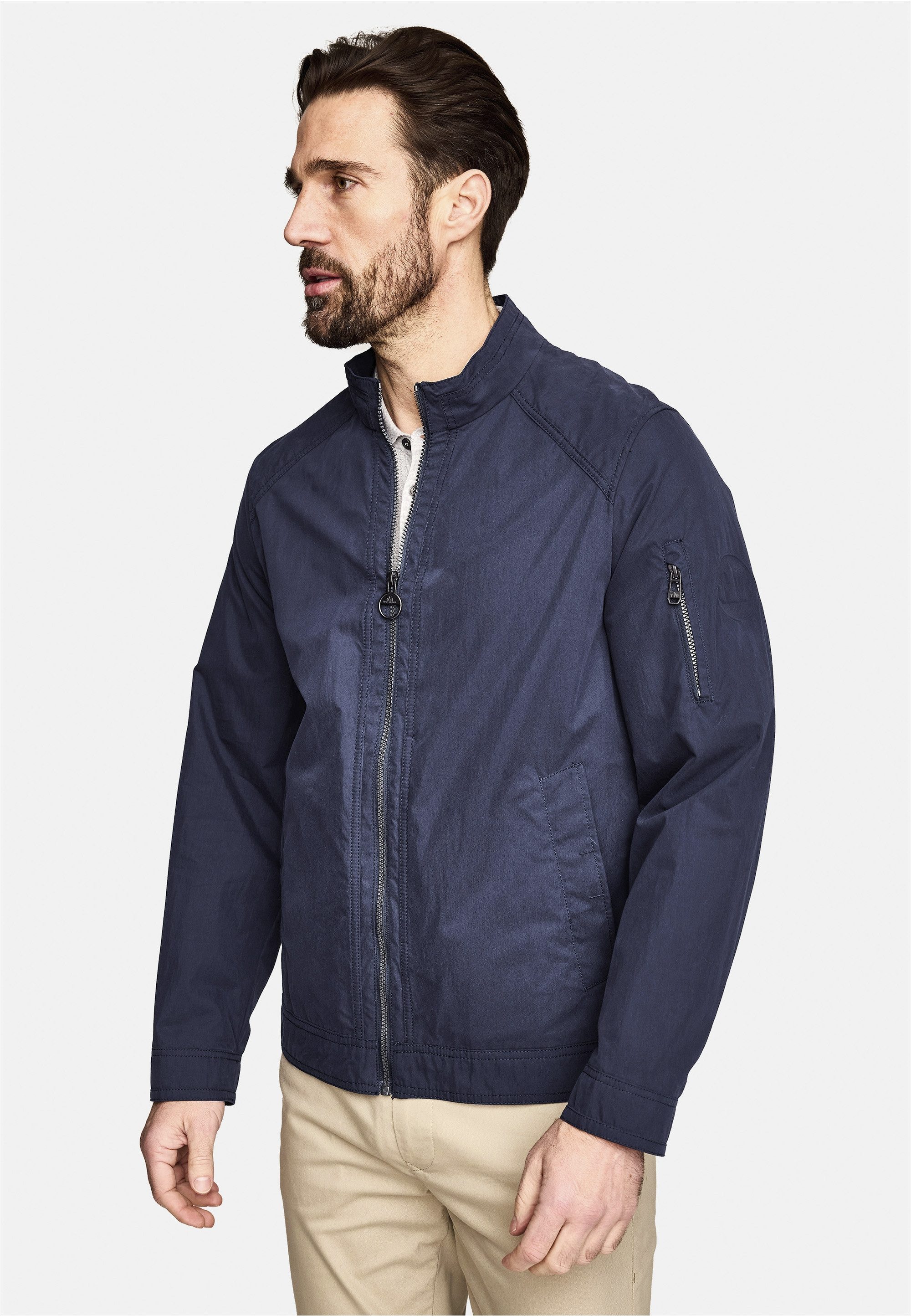 New Canadian Outdoorjacke Cool Cotton (1-St) mit verschließbarer Armtasche