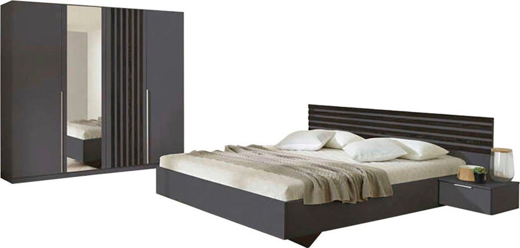 rauch Schlafzimmer-Set Lamella, (Set), mit eleganter Lamellenabsetzung