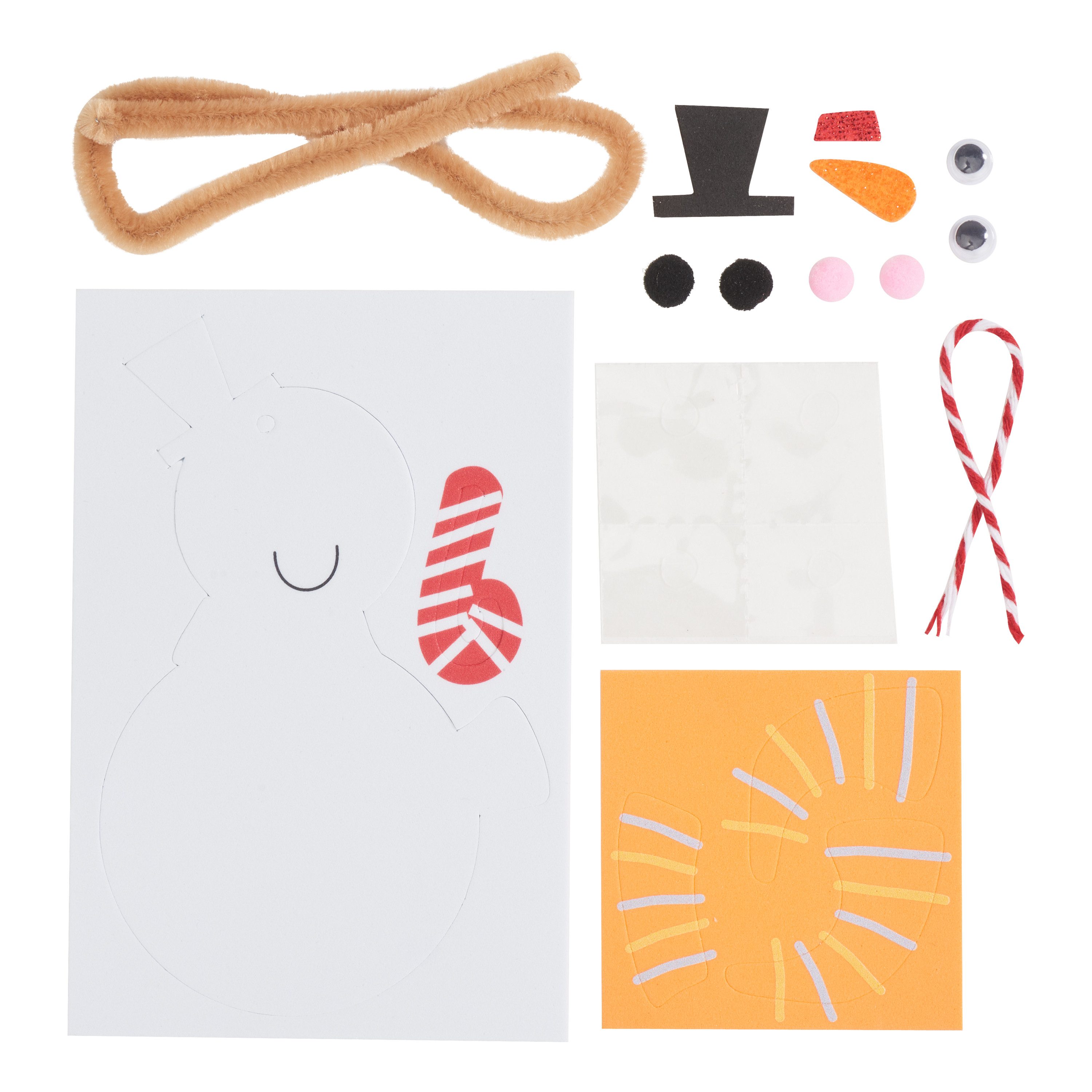 VBS Kreativset Moosgummi, (15-tlg), Weihnachtsbasteleien