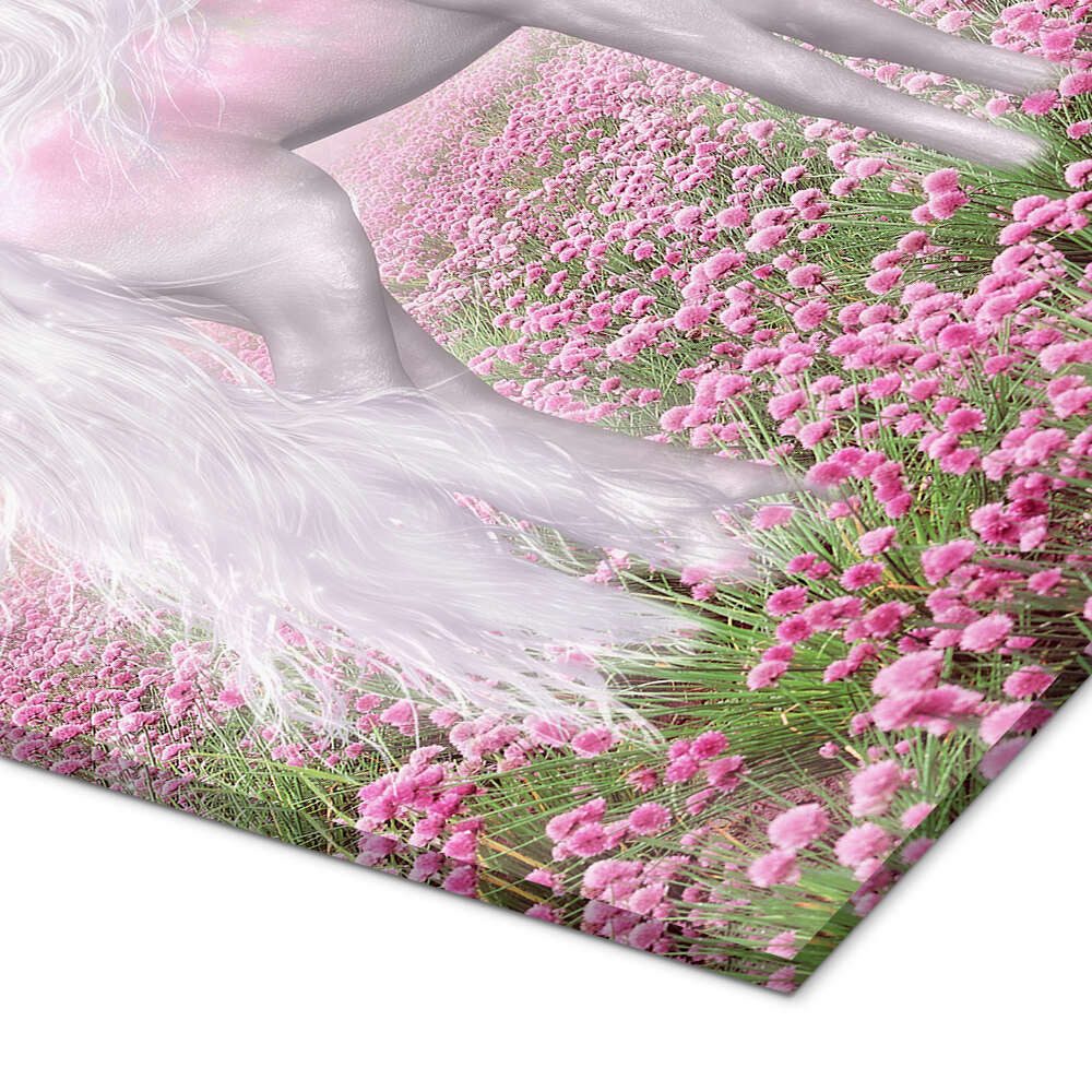 Posterlounge Wandbild Einhorn Glitzer, Dolphins DreamDesign, erhältlich als Poster, Leinwandbild, Wandsticker oder Acrylglasbild