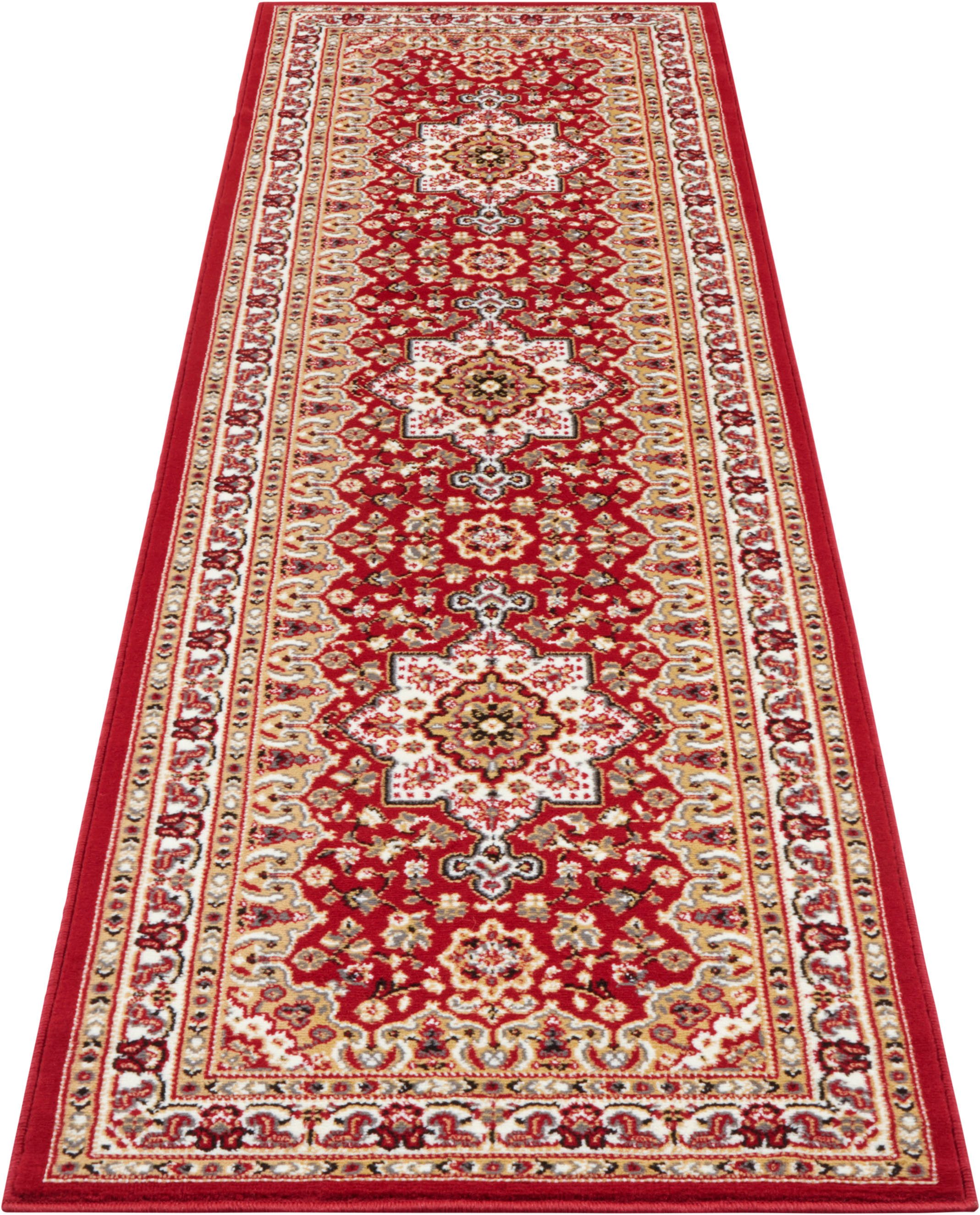 HANSE Home Teppich Parun Täbriz, rechteckig, Höhe: 9 mm, Kurzflor, Orient, Läufer, Vintage, Esszimmer, Wohnzimmer, Flur