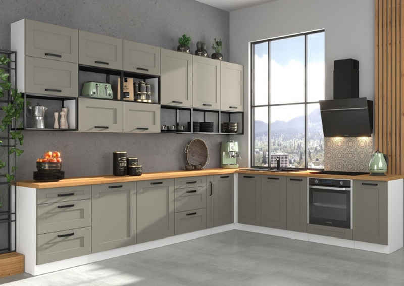 ROYAL24_MARKT Winkelküche - Elegante Lösungen/Unsere neuen Angebote ''Luna Ein Loft-Regal", Tolle Möbel – machen glücklich.