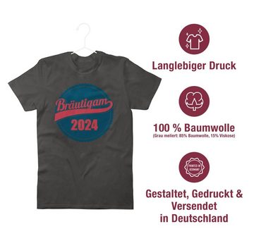 Shirtracer T-Shirt Bräutigam 2024 JGA Männer