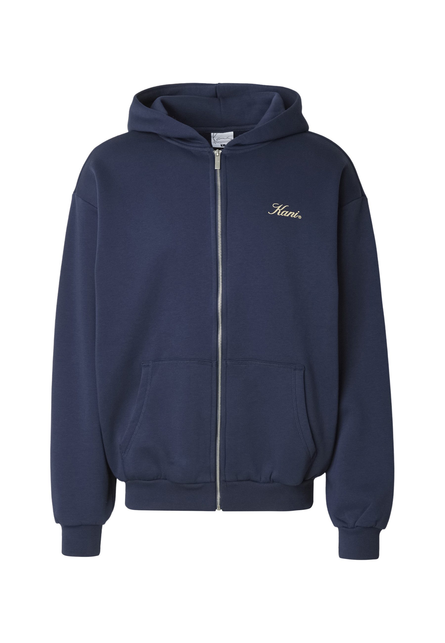 Karl Kani Neopren-Hoodie Karl Kani Kani Script Emblem Zip Hoodie (1-tlg)