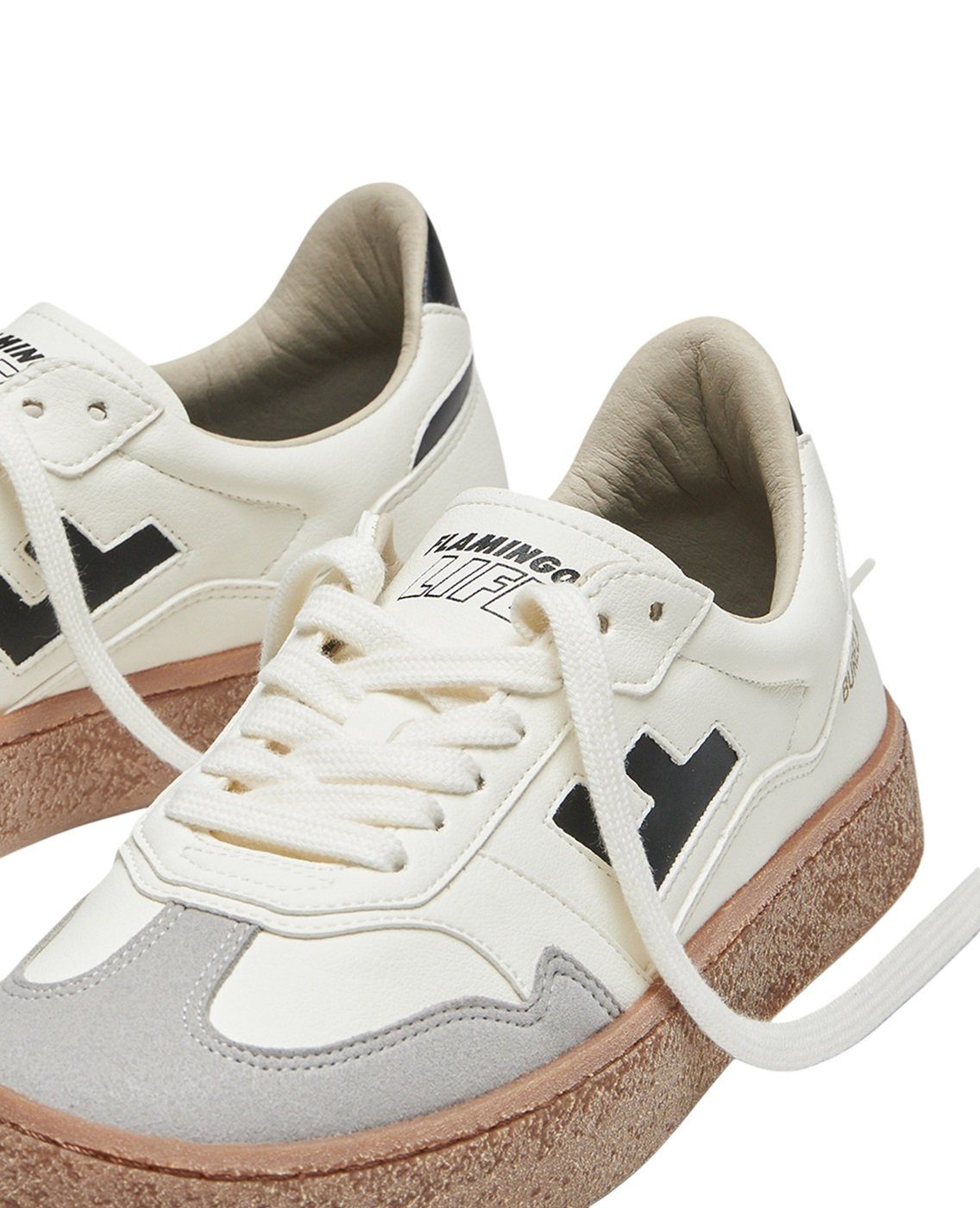 Flamingos Life Burela Bold - creamweiss/schwarz Sneaker günstig online kaufen