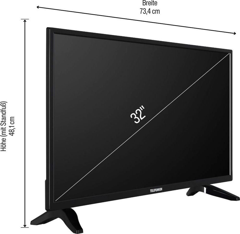 Telefunken OS-32H70I LED-Fernseher (80 cm/32 ready) Zoll, HD