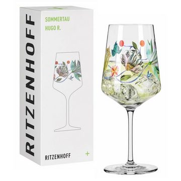 Ritzenhoff Aperitifglas Sommertau, Glas, Mehrfarbig H:22.5cm D:9cm Glas