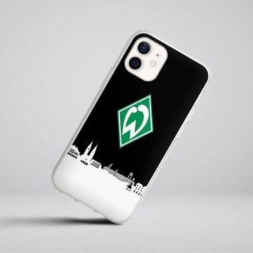 DeinDesign Handyhülle Offizielles Lizenzprodukt Skyline SV Werder Bremen WB Skyline, Apple iPhone 12 mini Silikon Hülle Bumper Case Handy Schutzhülle