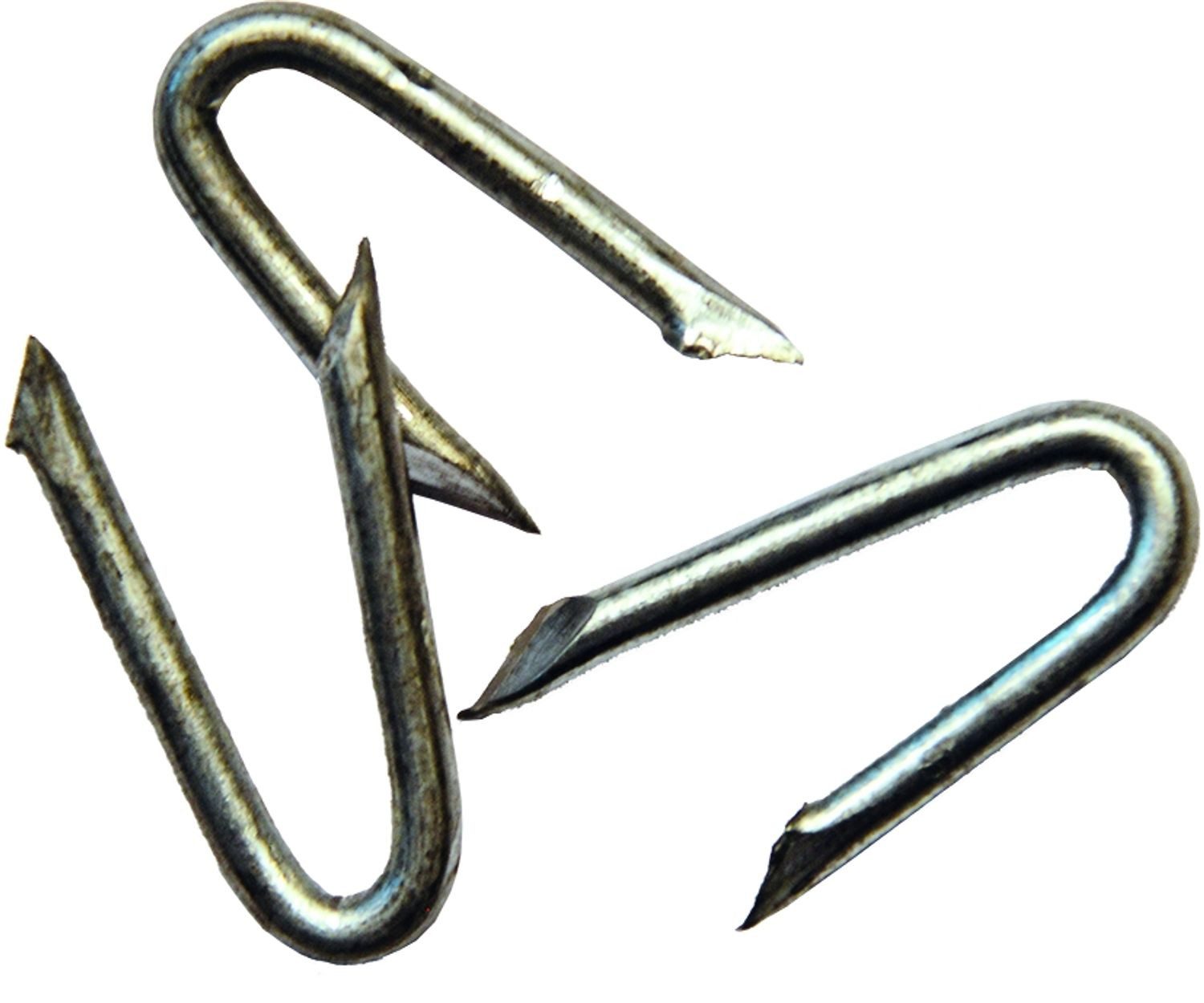 Tetzner & Jentzsch Krampen Krampen für Staketenzaun 45 Stück Zaunbefestigung Krampennägel Drahtsc