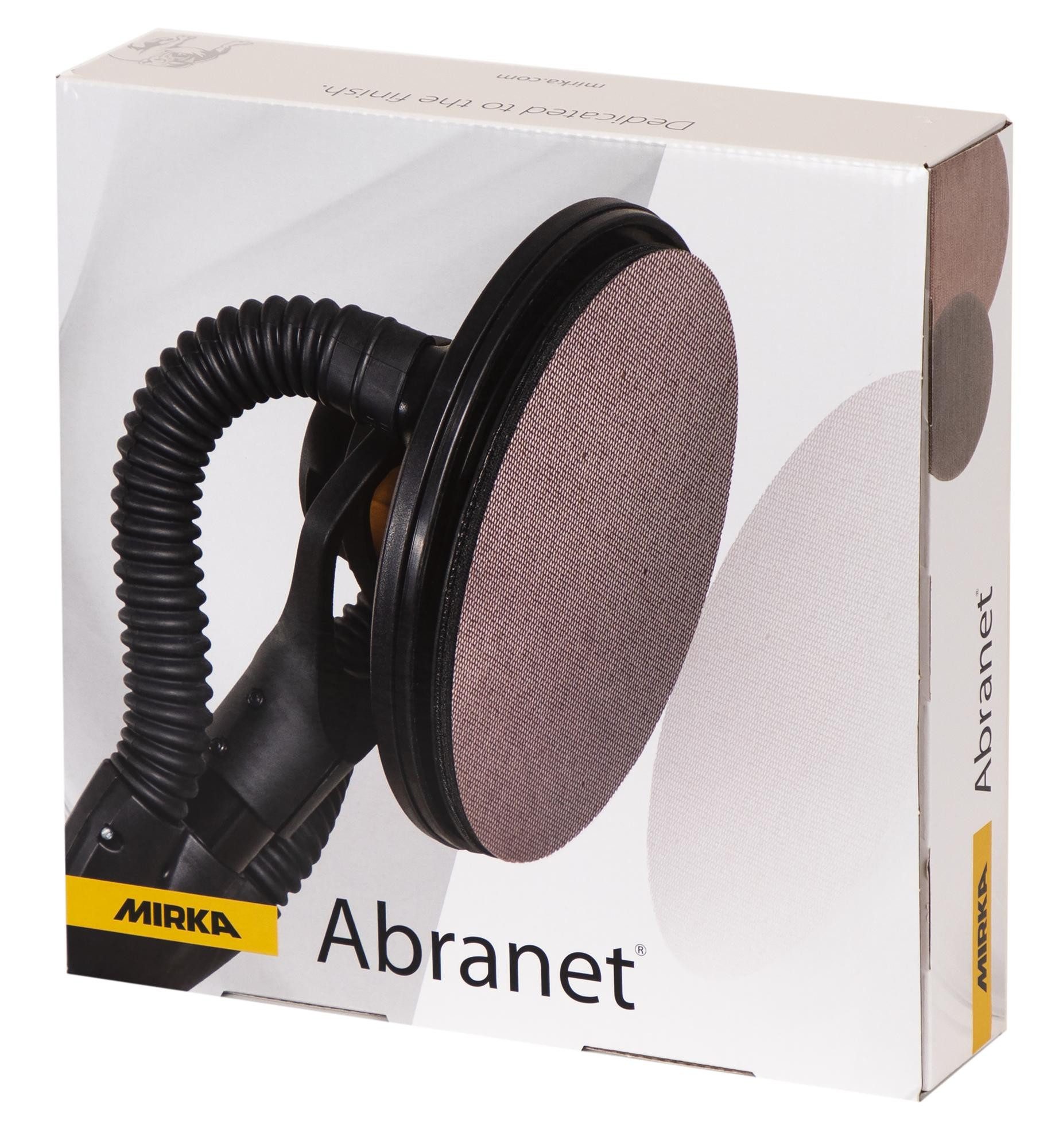 Mirka Schleifscheibe Abranet, Korn P80, Netzstruktur für staubfreies Schleifen & lange Lebensdauer