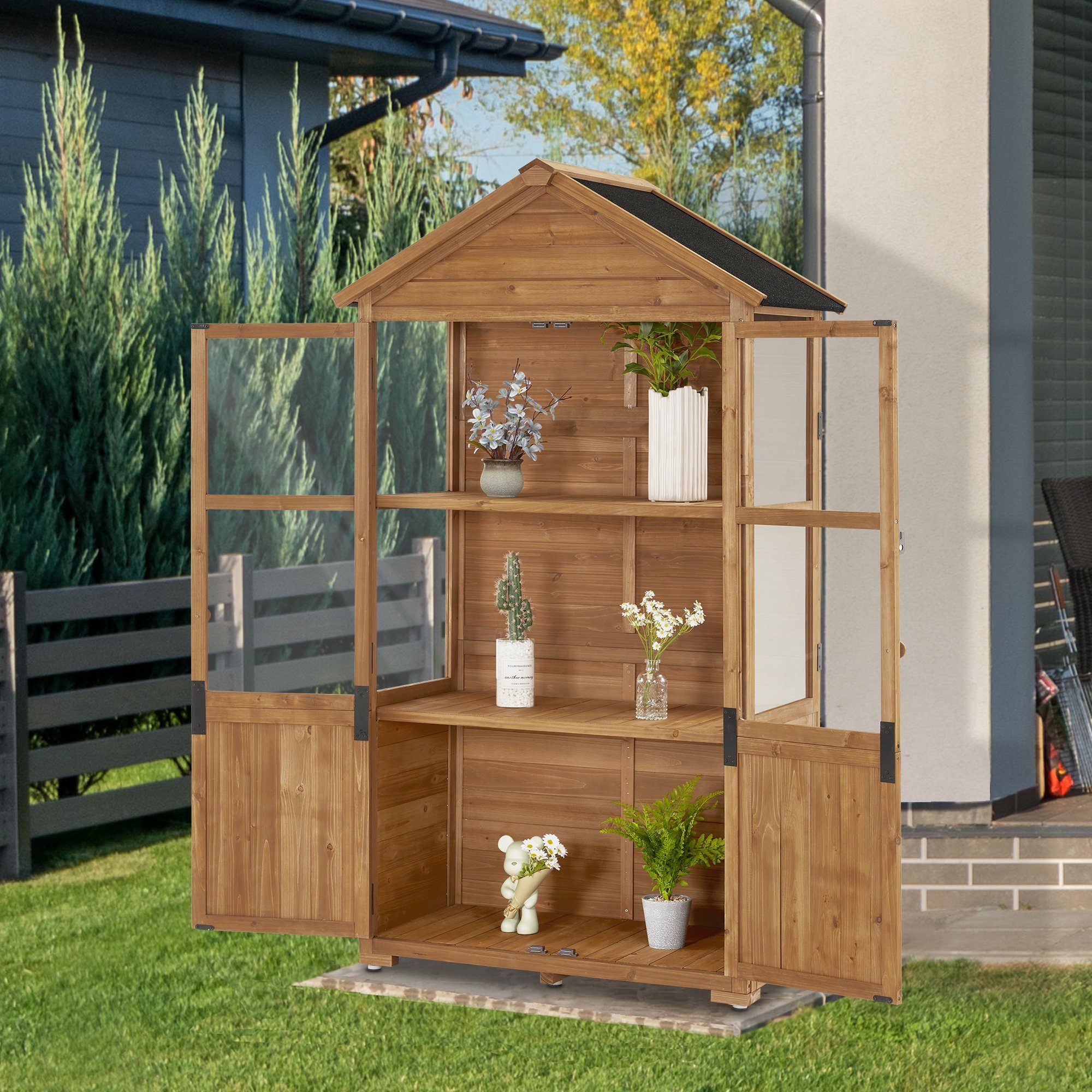 MCombo Gerätehaus MCombo Gartenschrank Werkzeugschrank 100 günstig online kaufen