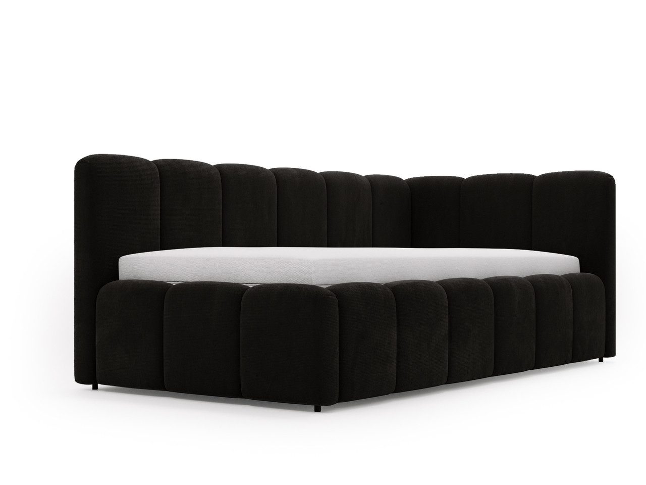 GrainGold Jugendbett Cloud One (Set, Jugendbett, Lattenrost, Bettkasten), mit Bettkasten, mit Holzlattenrost, Modern Stil