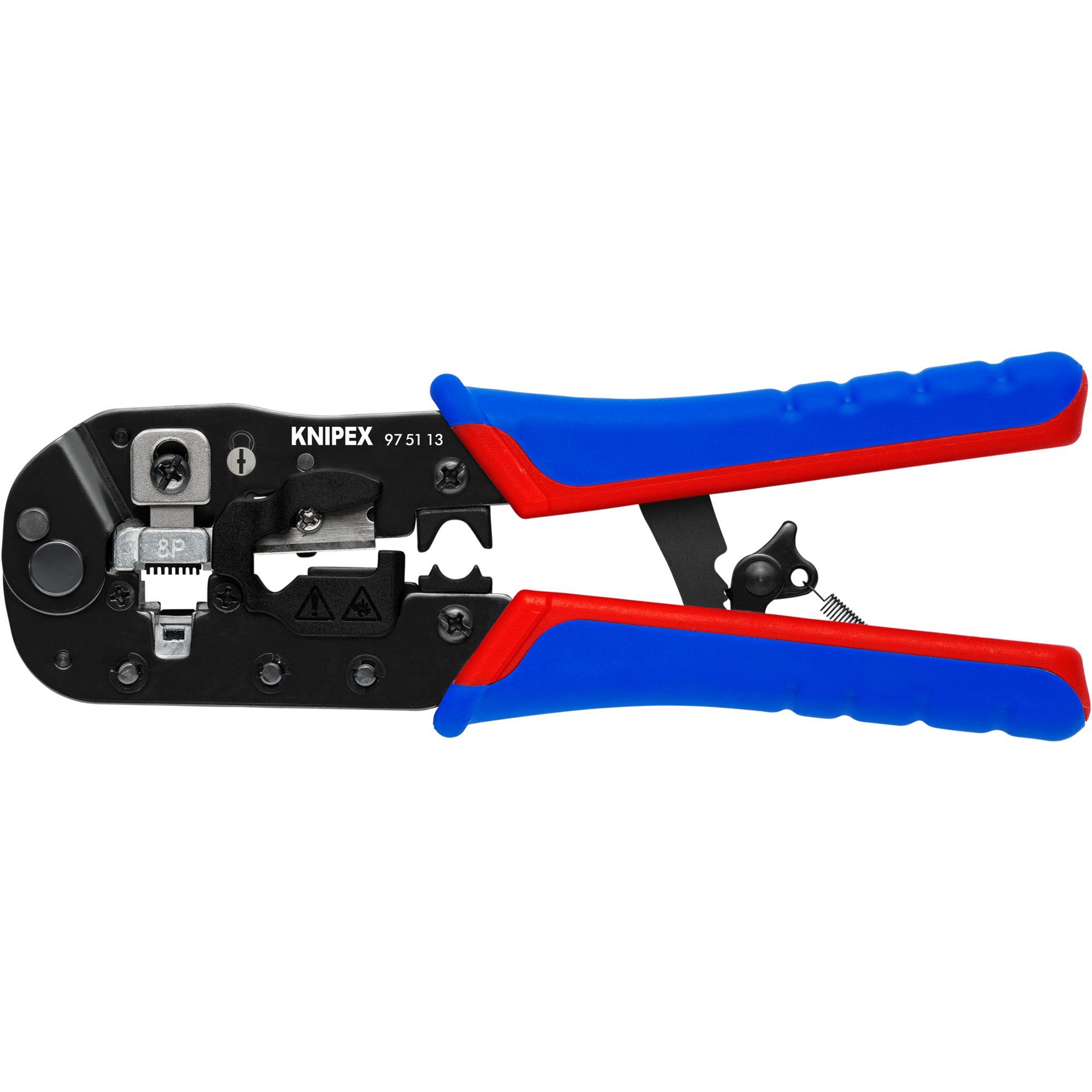 Knipex Crimpzange KNIPEX Crimpzange 97 51 13 für Westernstecker