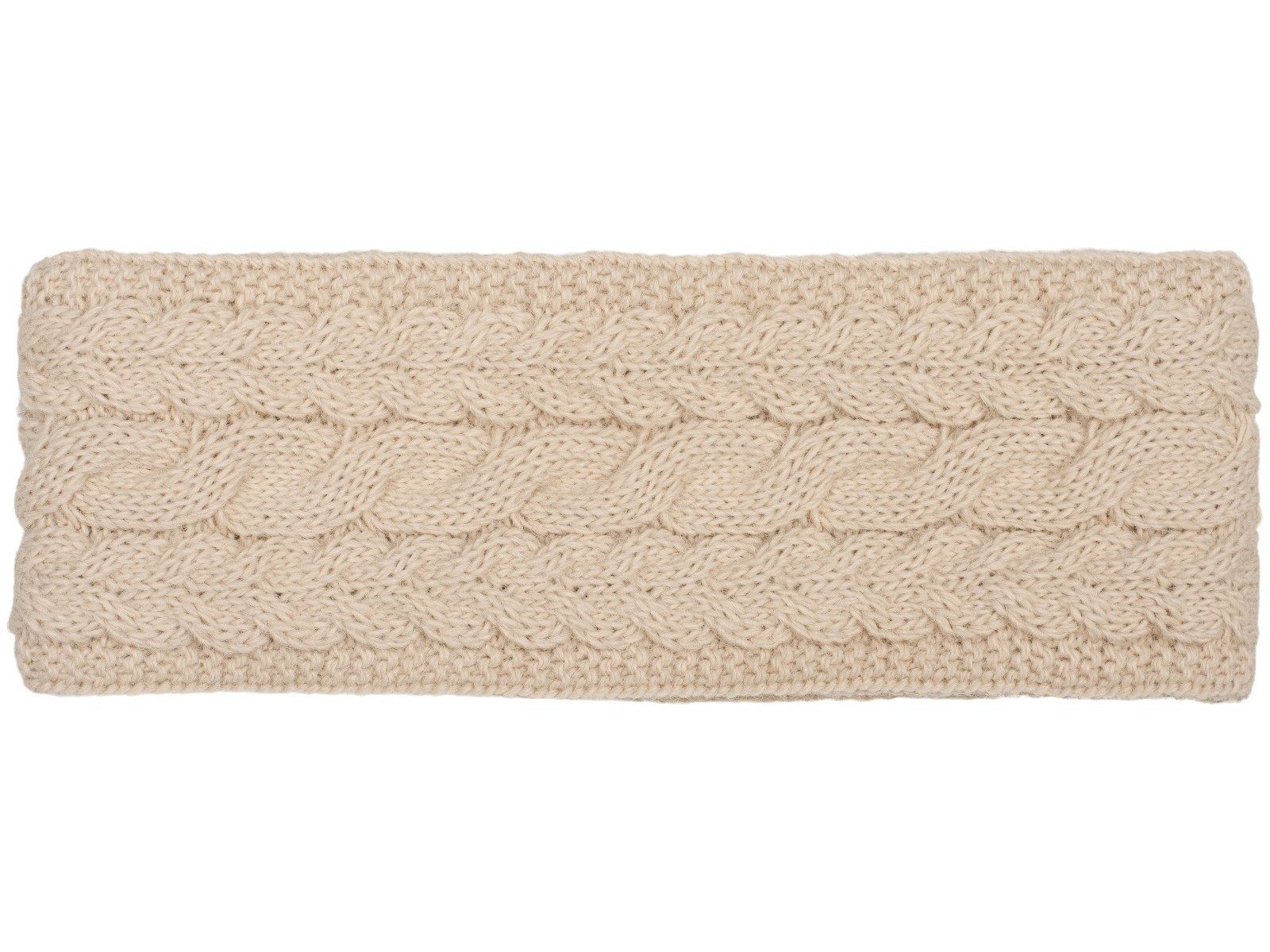 styleBREAKER Stirnband Strick Stirnband mit Zopfmuster (1-St)