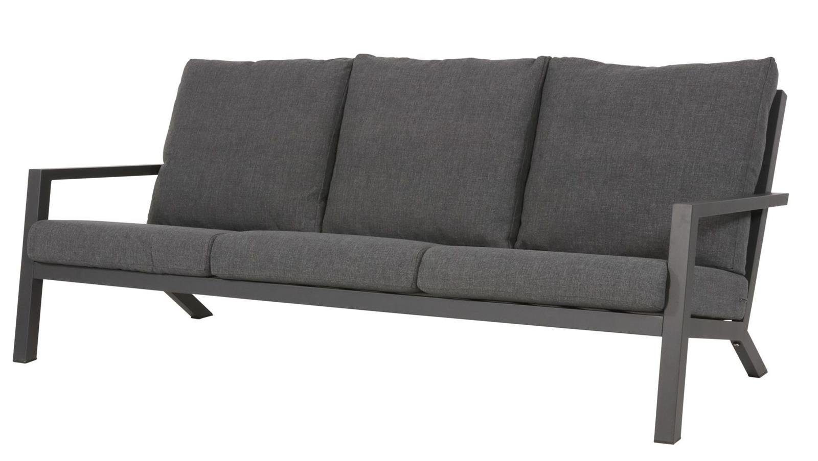 Lesli Living Gartenlounge-Bank Lesli Living 3er Loungesofa "Down Town"