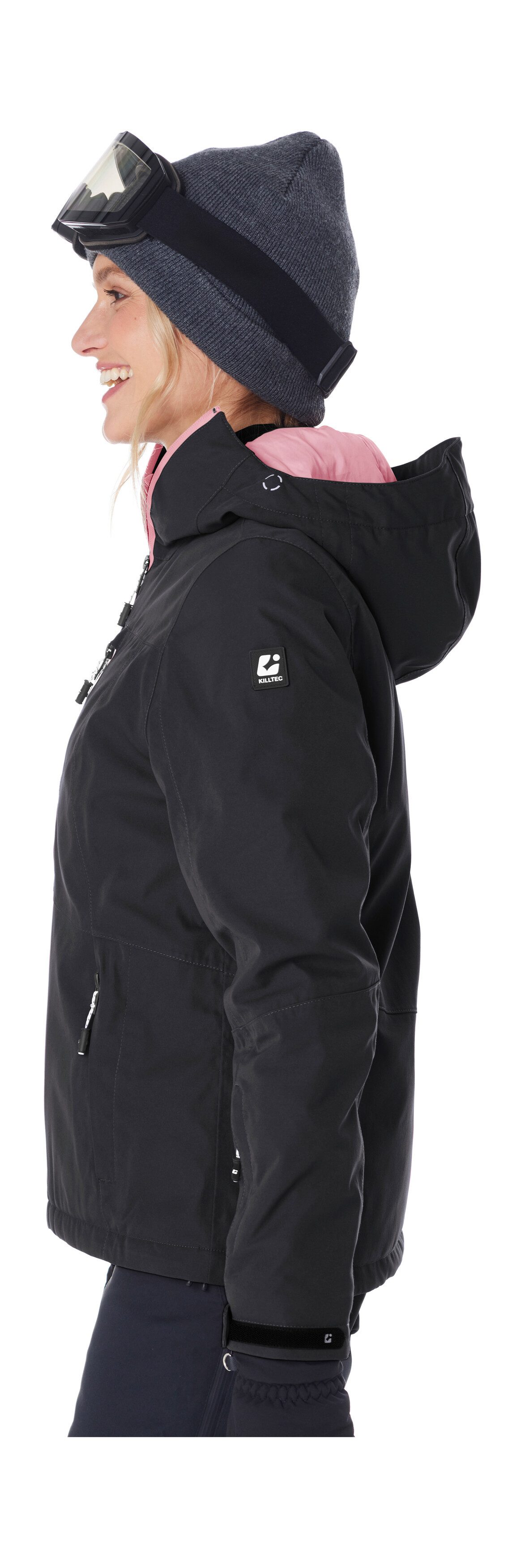 Killtec Skijacke KSW 276 WMN SKI JCKT Wasserdichte Damenjacke mit Schneefang, Atmungsaktivität und Taschen