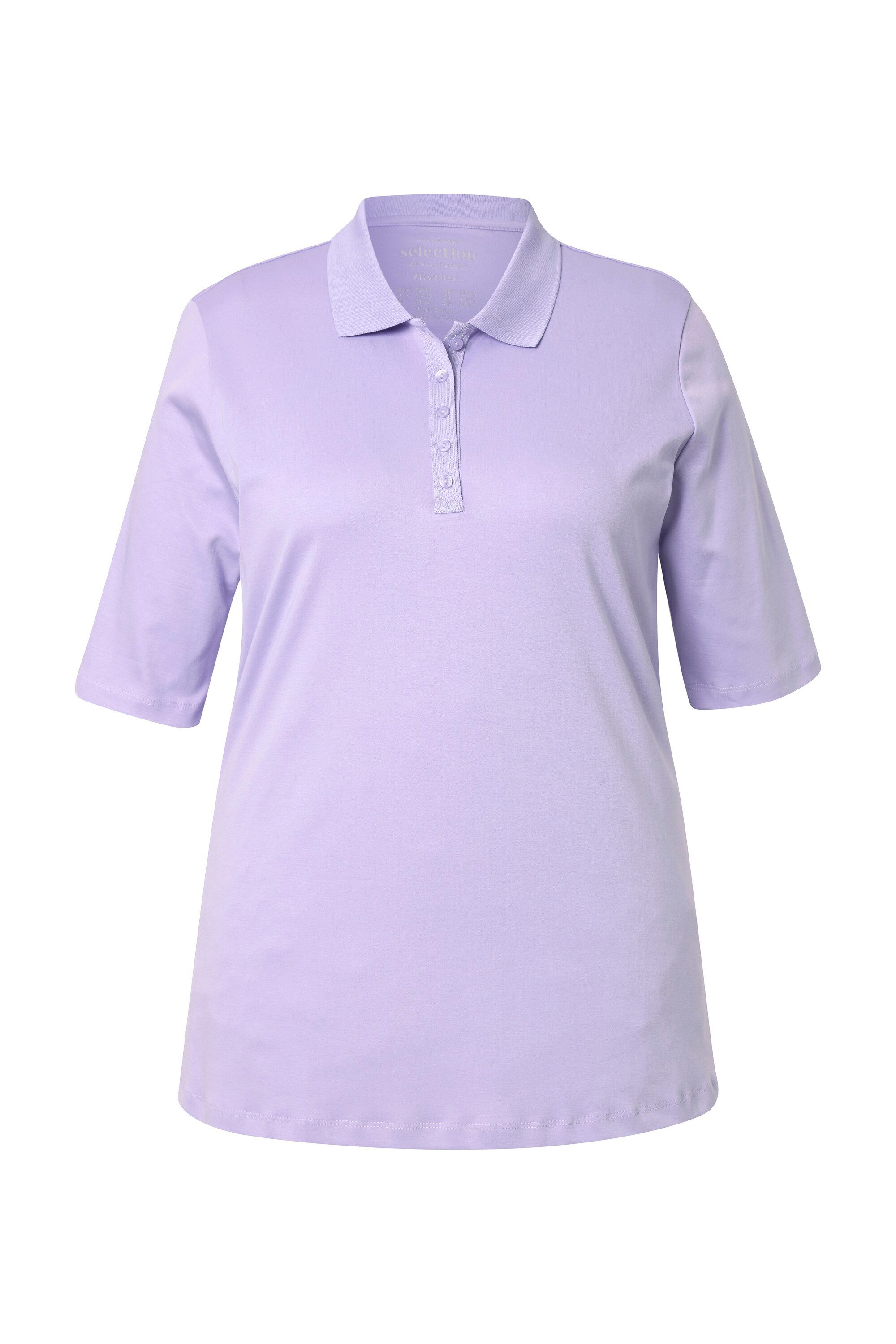 Ulla Popken Poloshirt Poloshirt Classic Polokragen günstig online kaufen