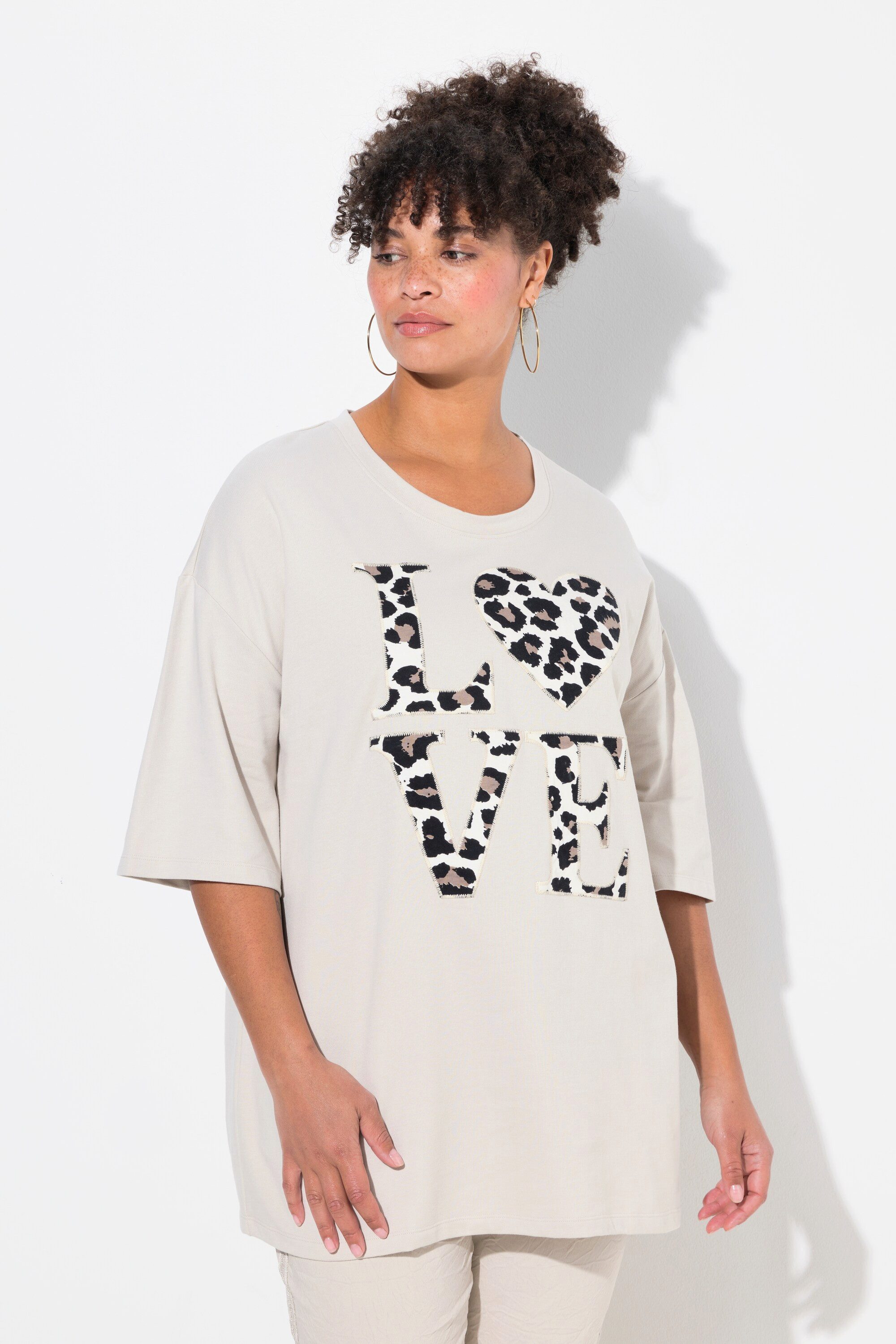 MIAMODA T-Shirt T-Shirt oversized Leo LOVE günstig online kaufen